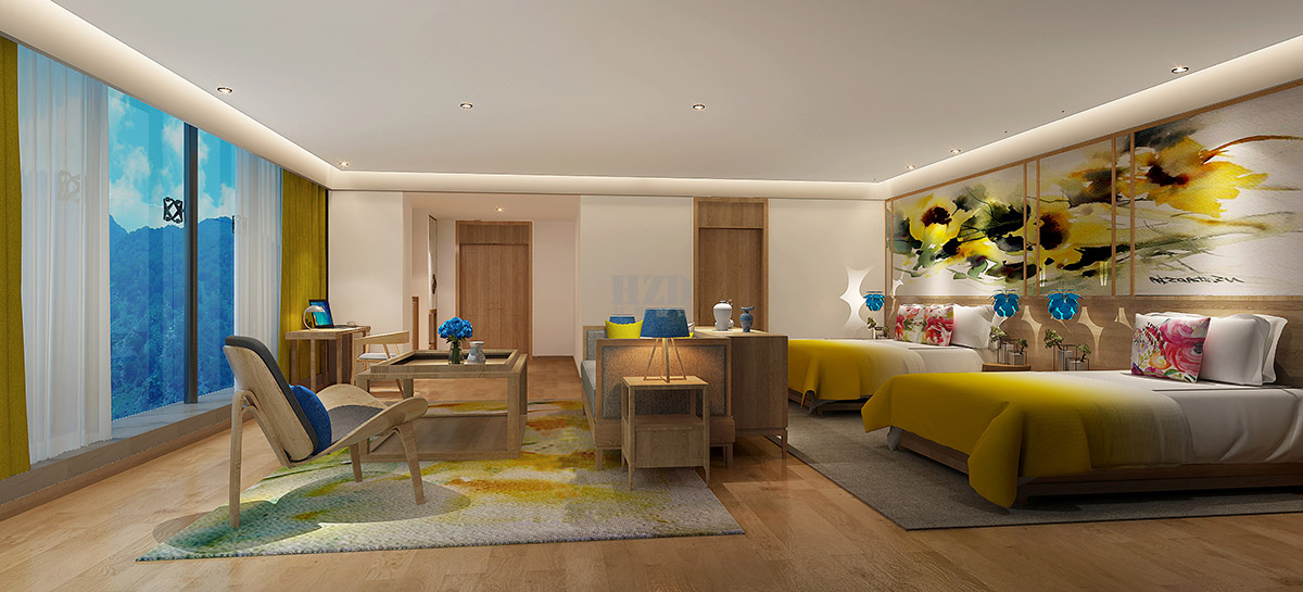 Hotel Design，Chengdu hotel design，Redtory design，