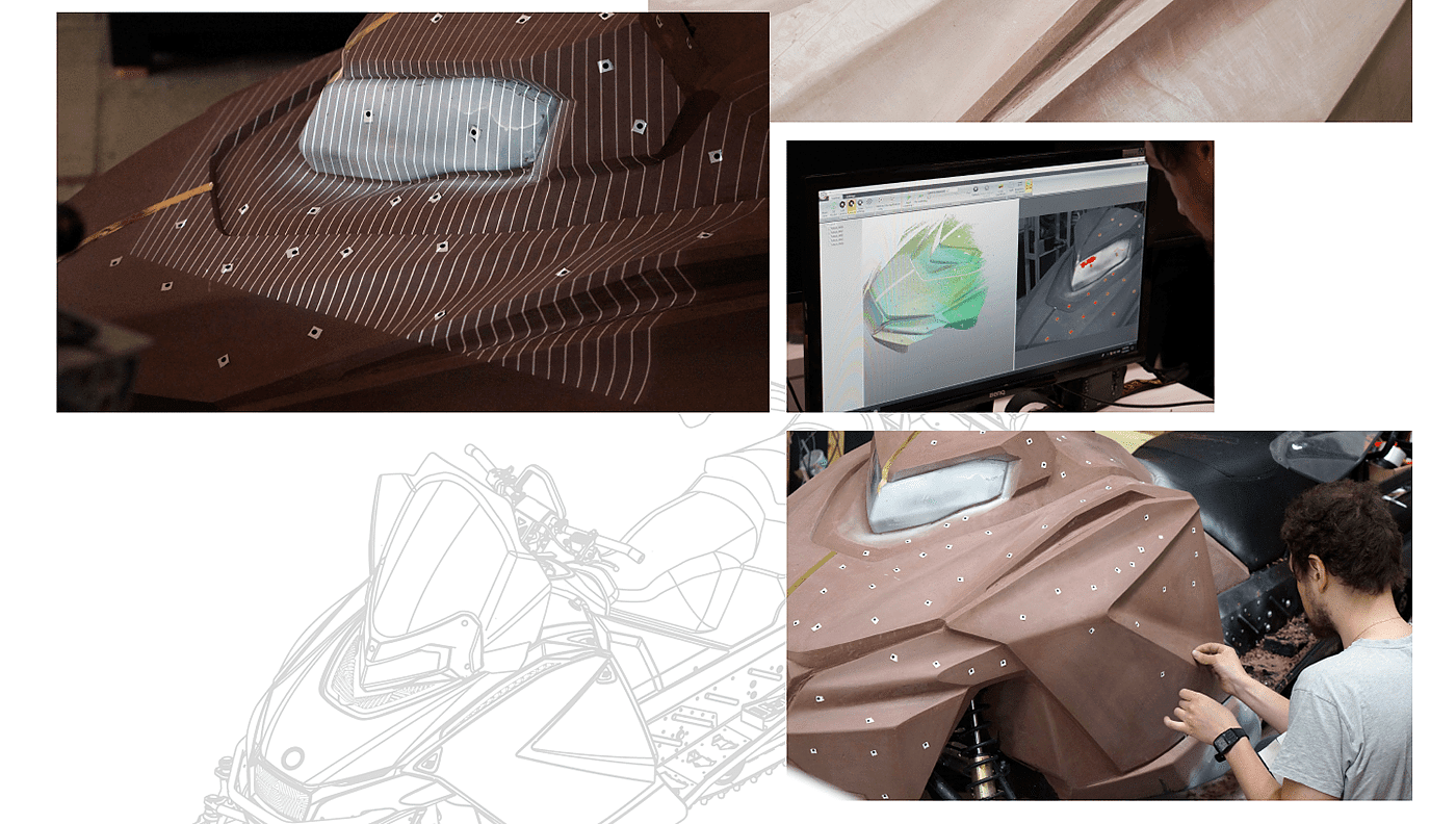 motorcycle，Snowmobile，vehicle，product，industrial design，