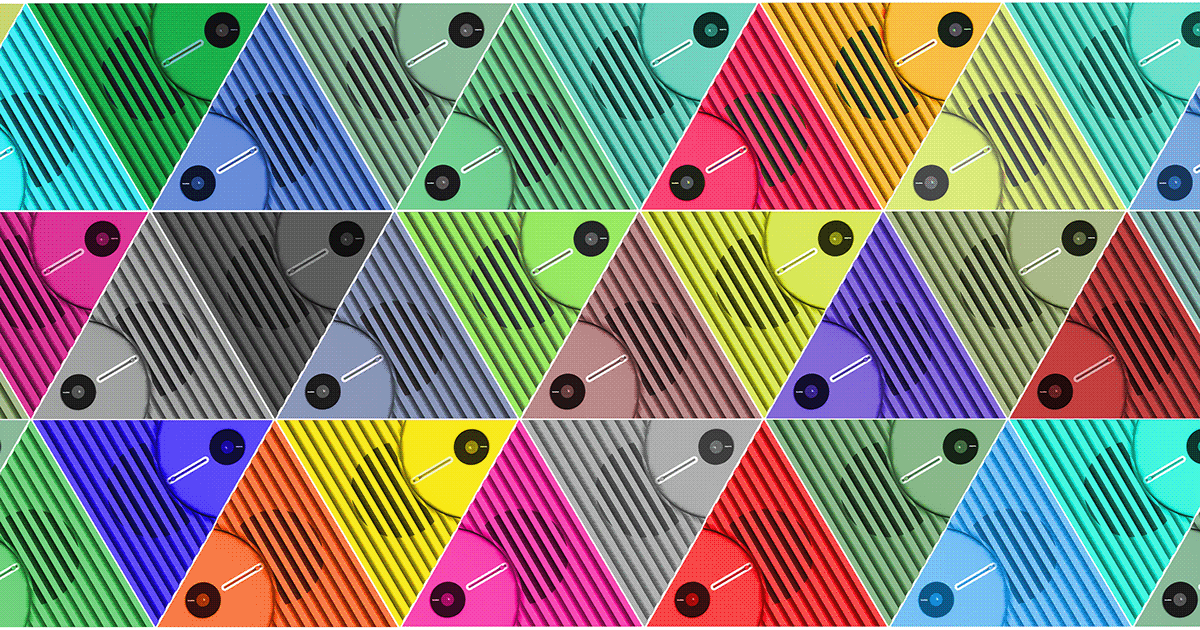 Black glue，jukebox，product design，turntable，Tessellate，