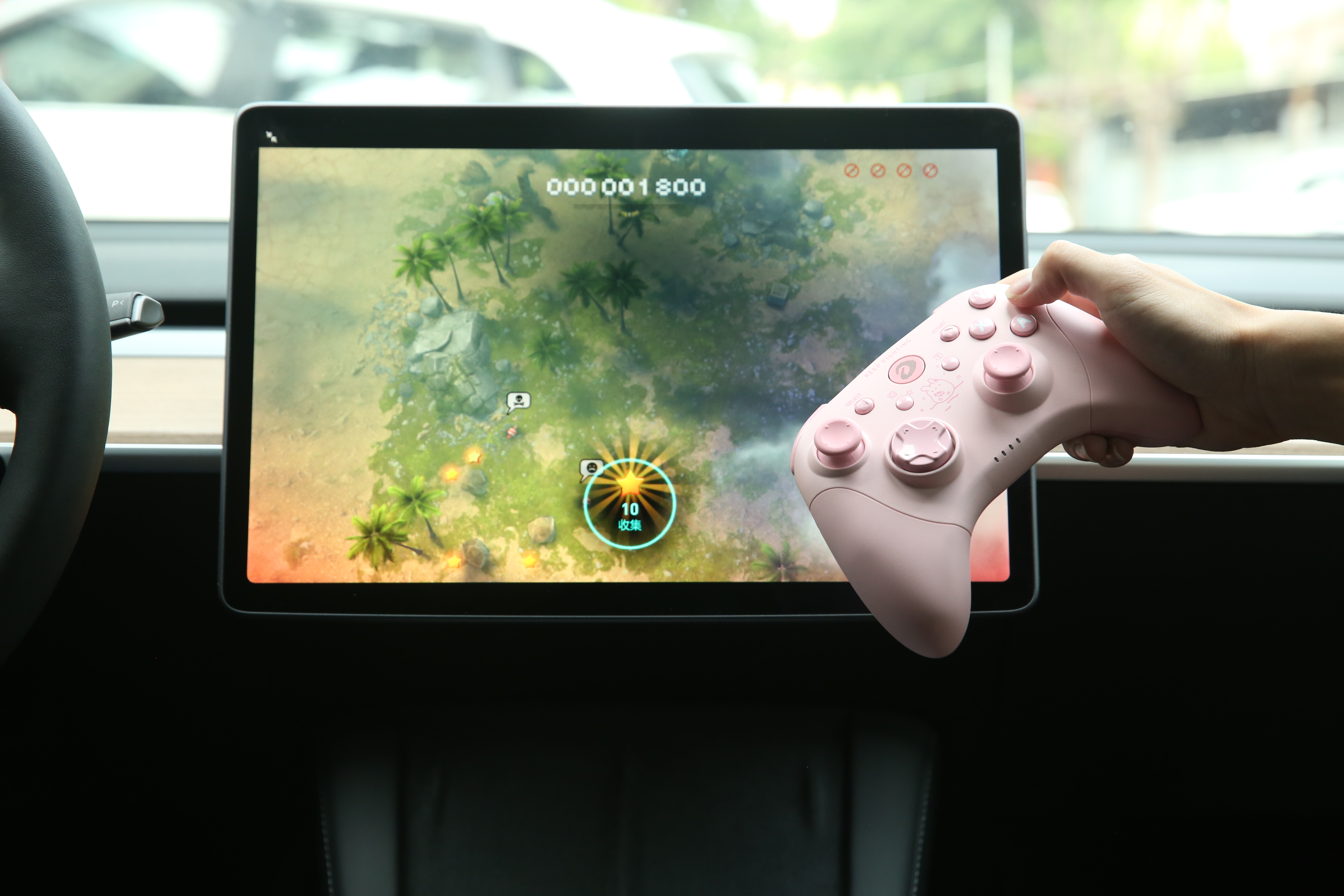 Daryou，desktop，keyboard，mouse，headset，Handle，Desktop design，