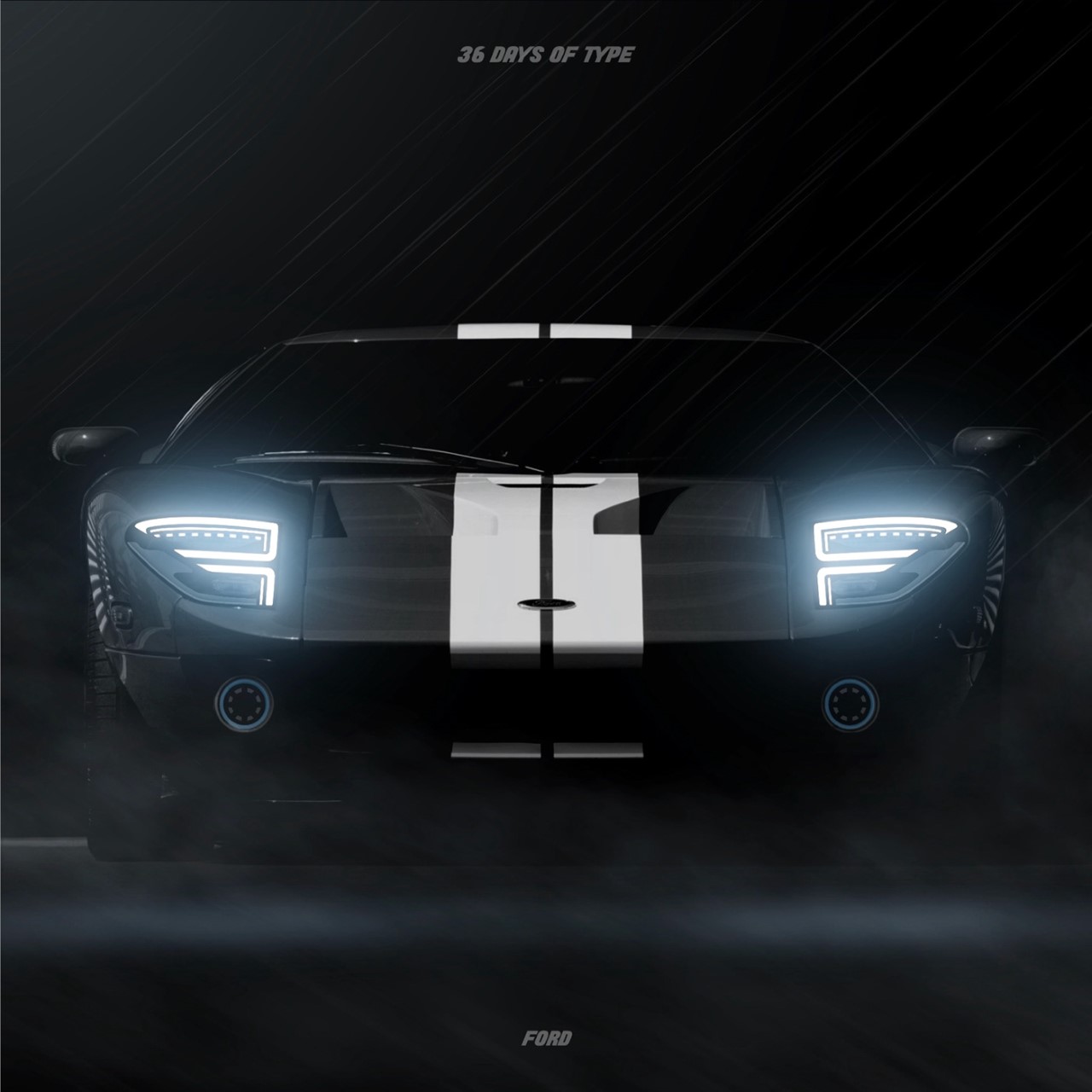 automative lighting，36 Days Creative，alphabet，