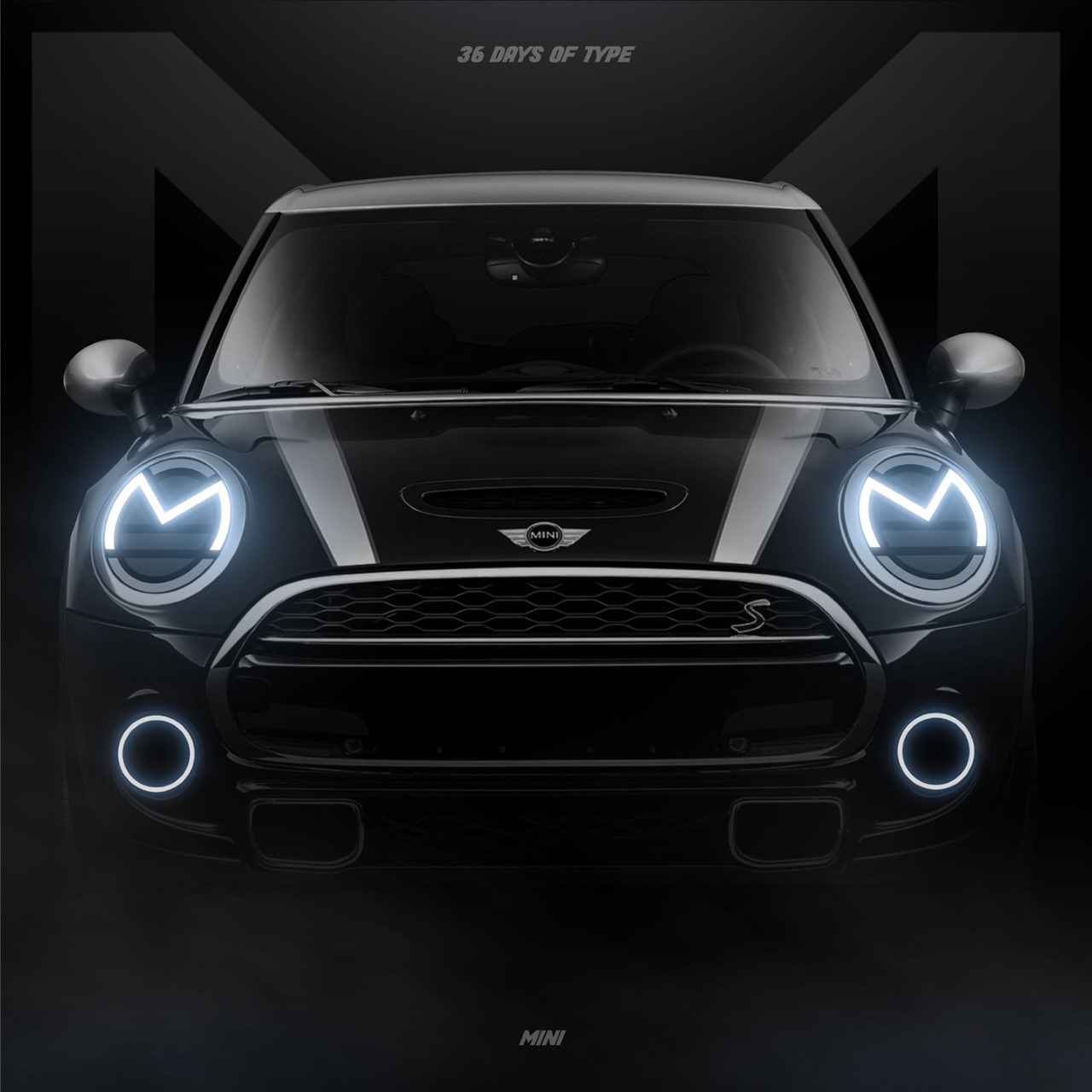 automative lighting，36 Days Creative，alphabet，