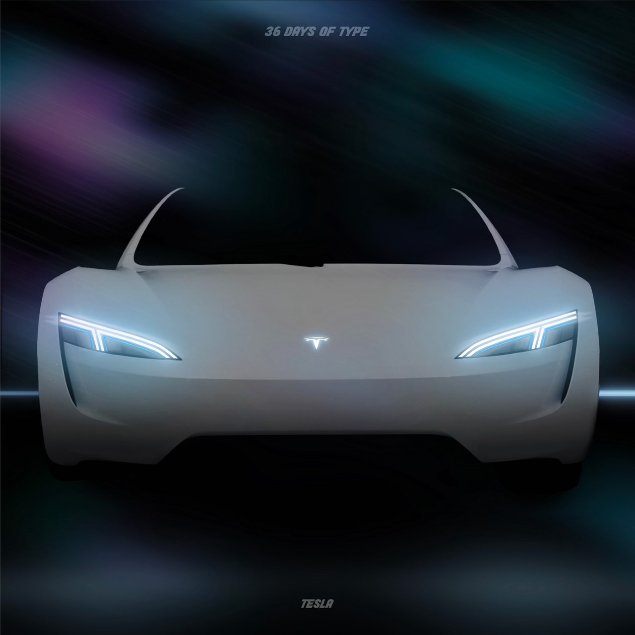 automative lighting，36 Days Creative，alphabet，