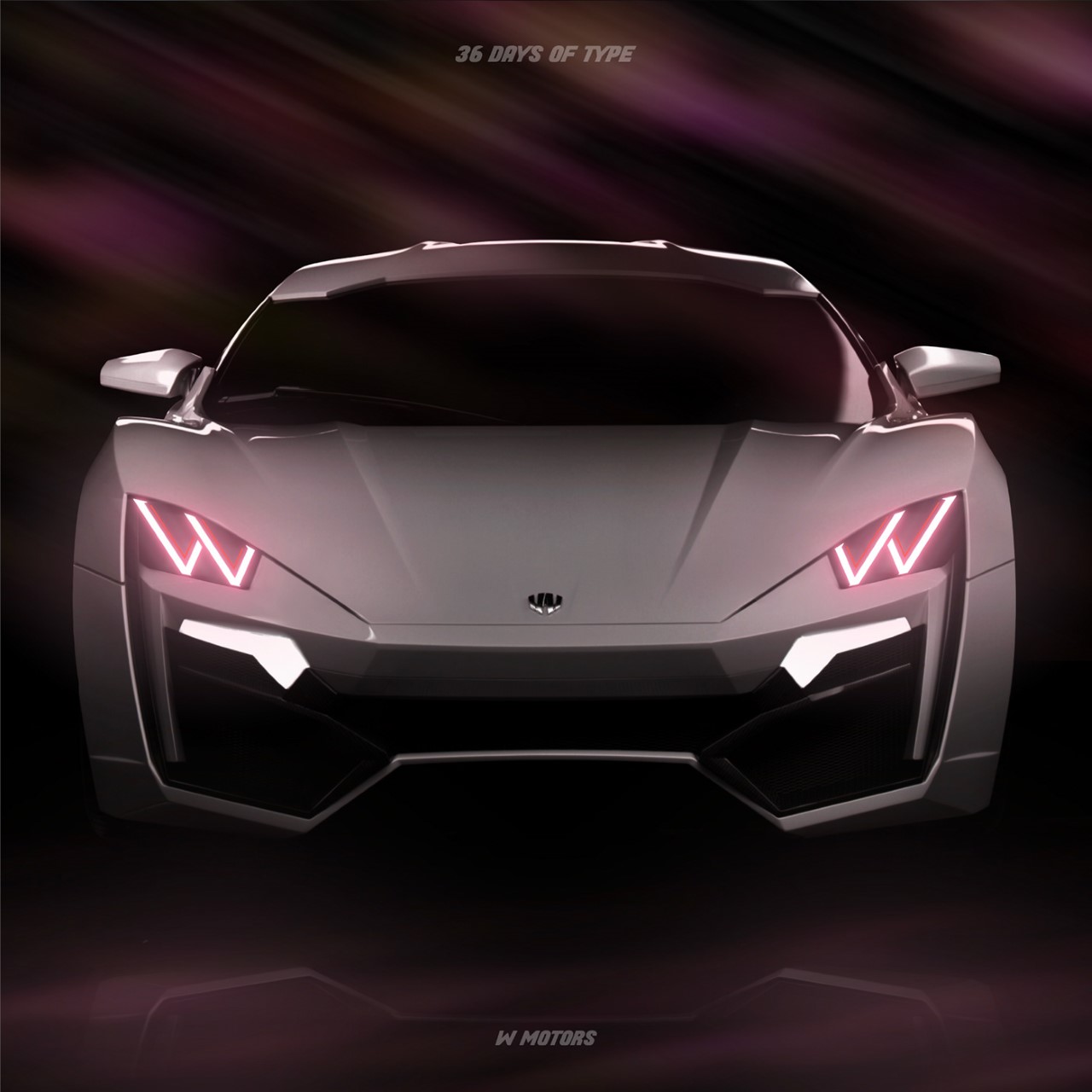 automative lighting，36 Days Creative，alphabet，