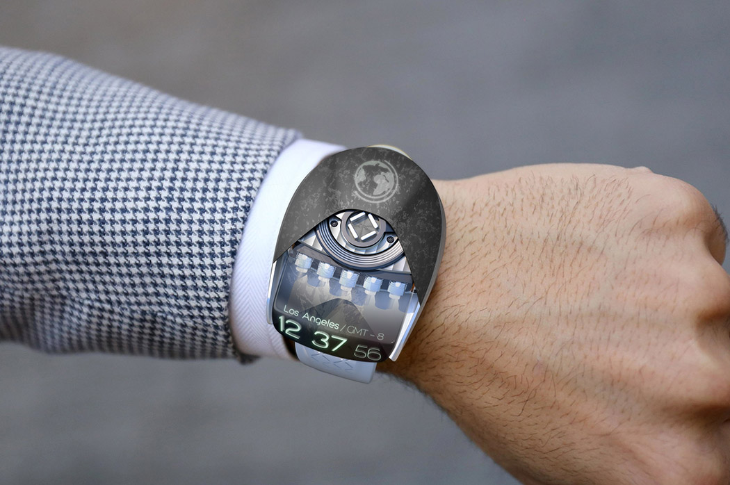 FUTURE FARADAY，Wrist watch，product design，industrial design，