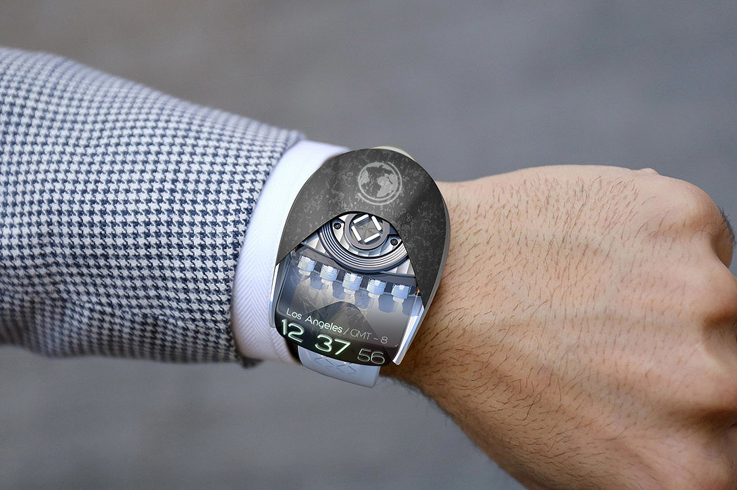 FUTURE FARADAY，Wrist watch，product design，industrial design，