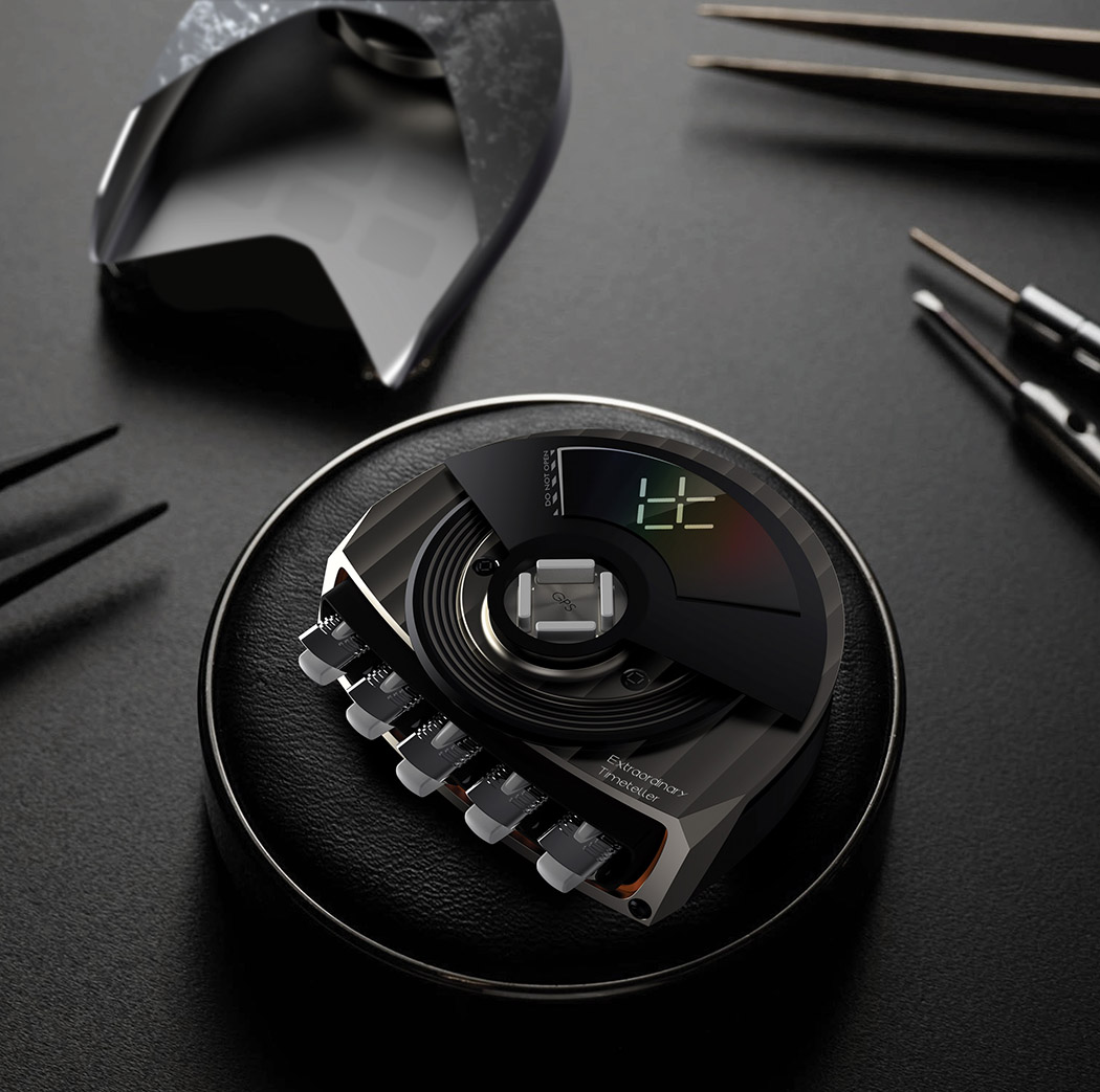 FUTURE FARADAY，Wrist watch，product design，industrial design，