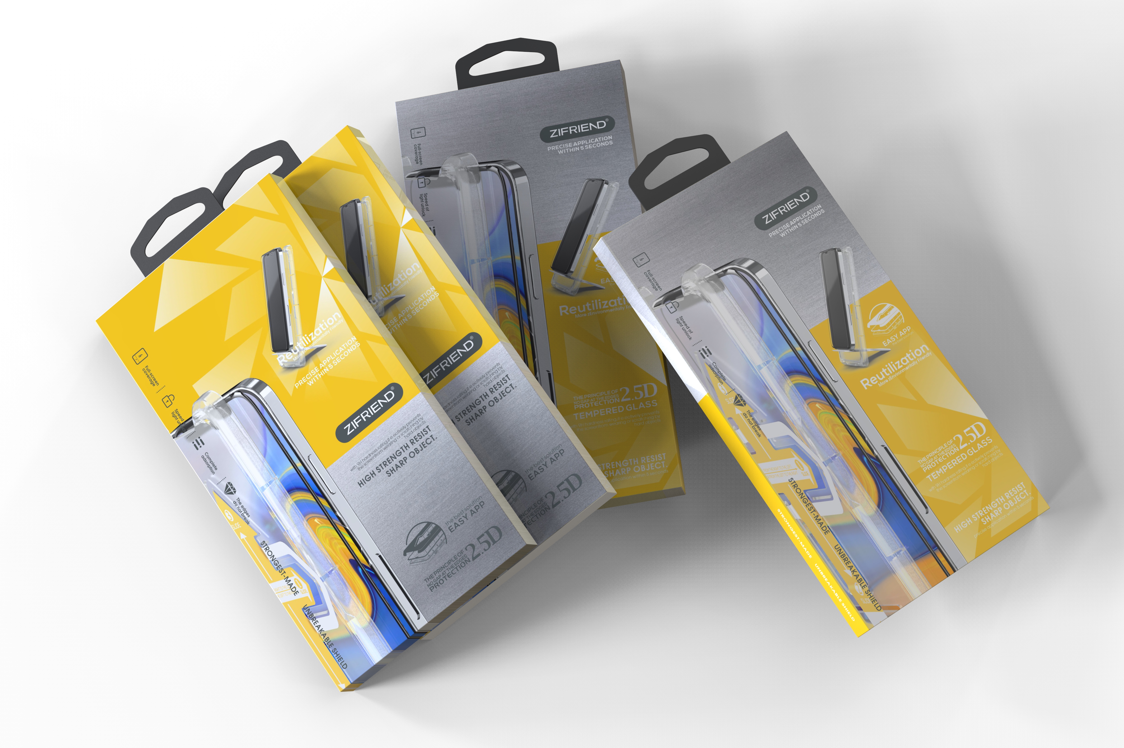 钢化膜,3c配件,包装设计,产品包装,数码电子,保护膜设计,玻璃膜,品牌