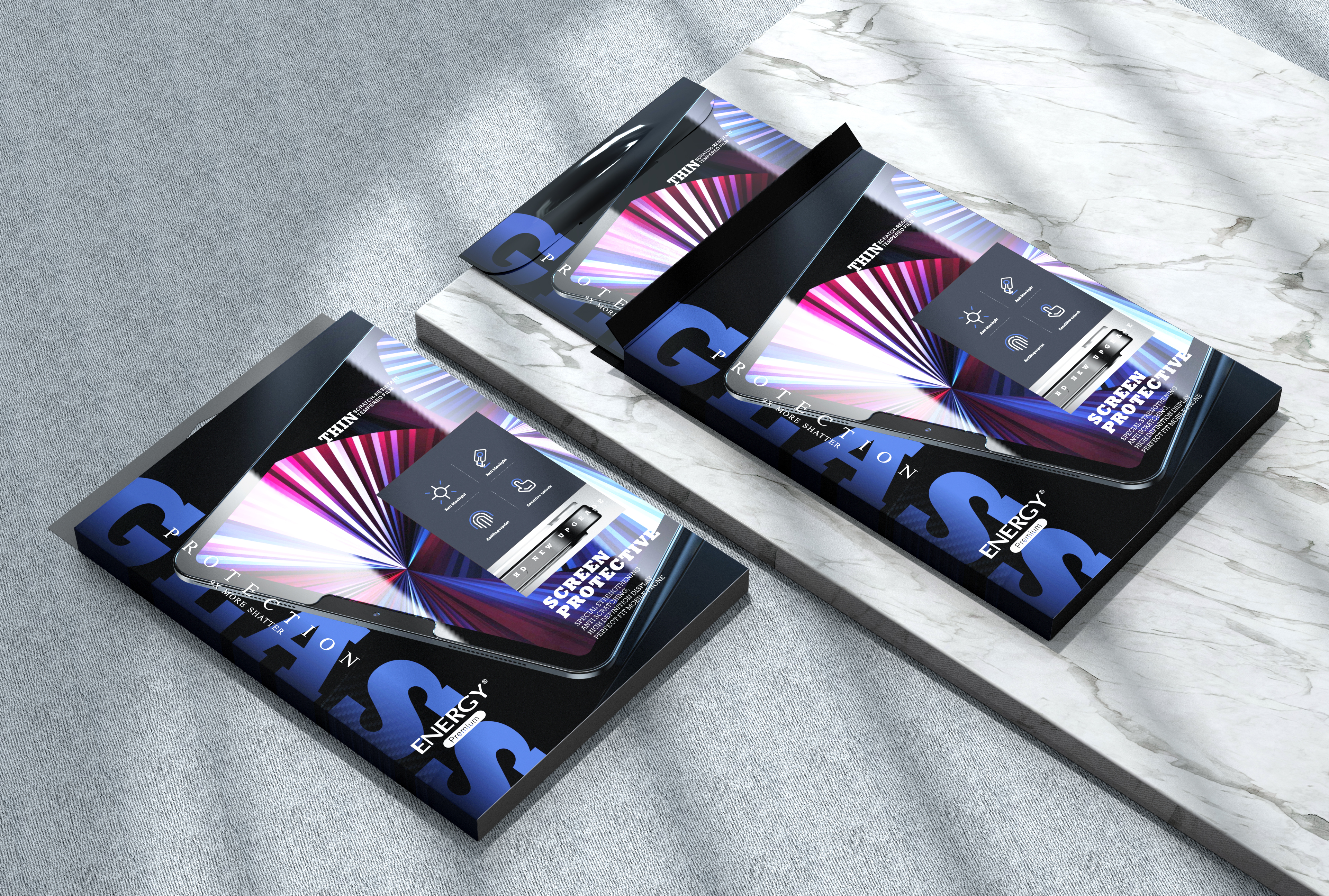 钢化膜,3c配件,包装设计,产品包装,数码电子,保护膜设计,玻璃膜,品牌