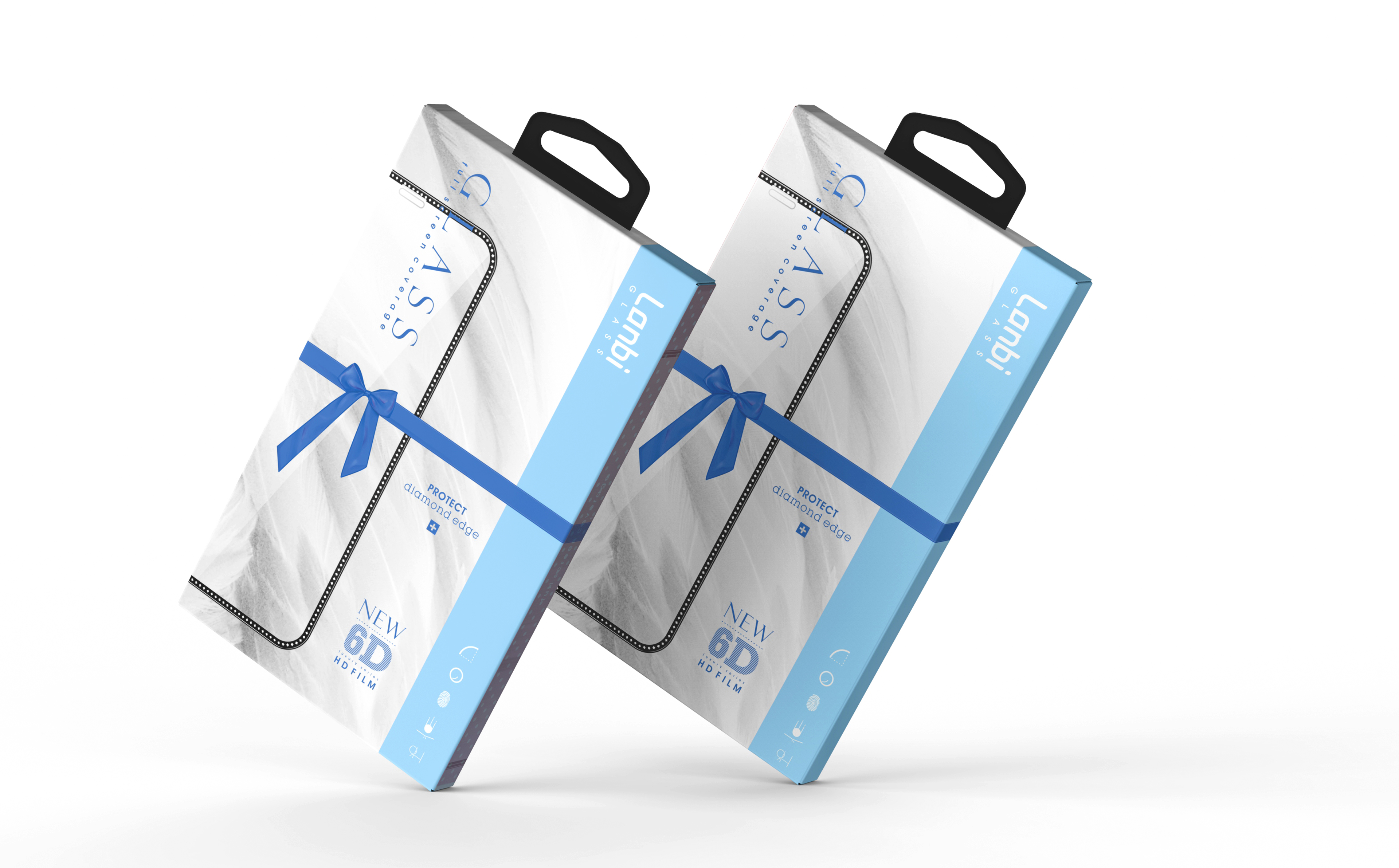 Steel film，3C accessories，packing design，Product packaging，Digital electronics，Protective film design，Glass film，Brand design，