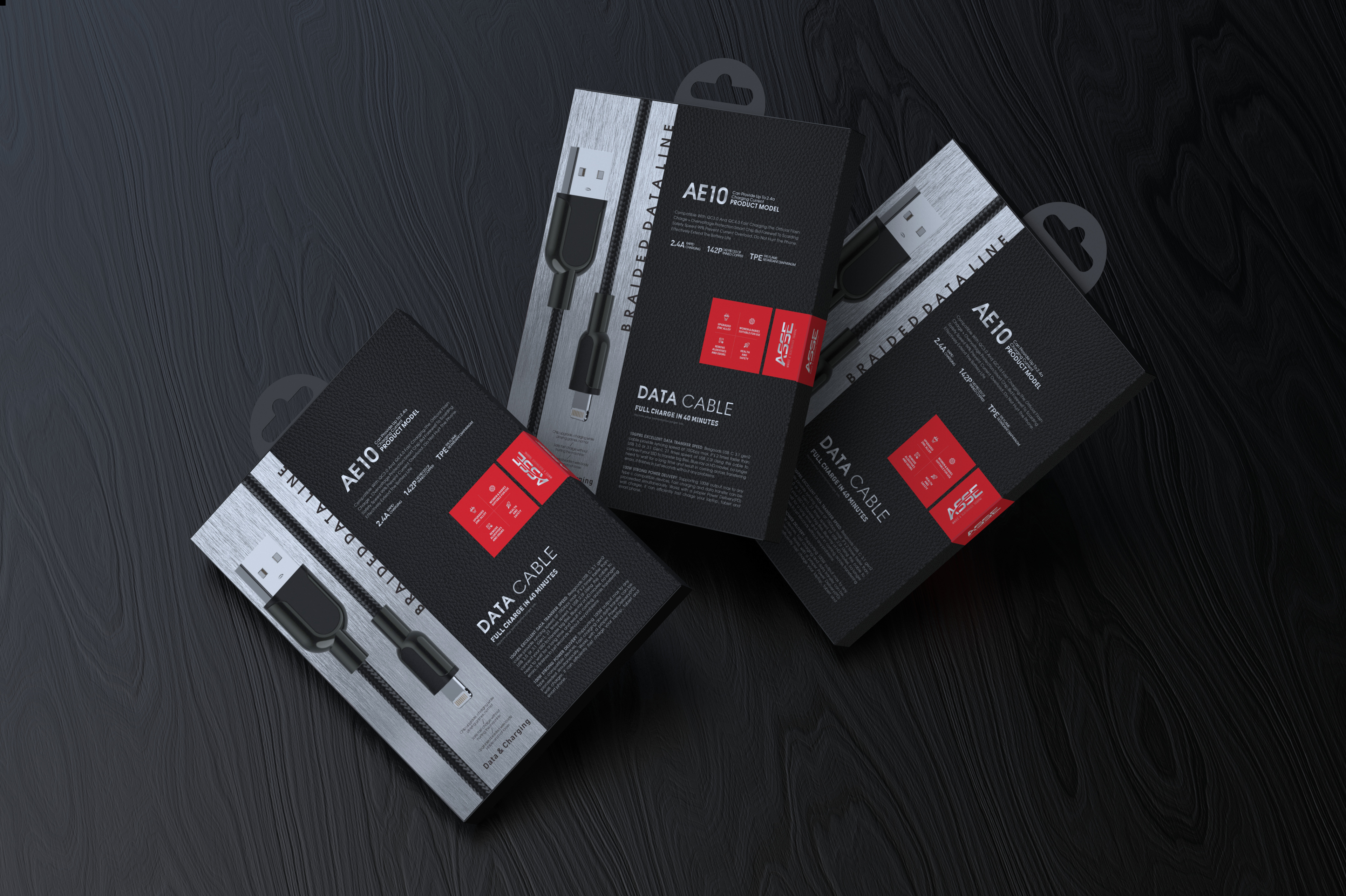 data line，3C digital，packing design，Digital electronics，Data line packaging，Mobile phone peripheral，online retailers，