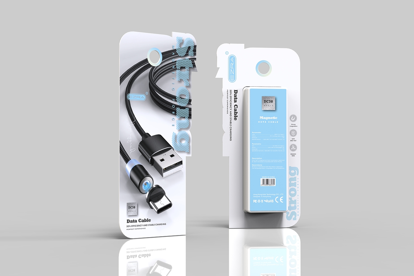 data line，3C digital，packing design，Digital electronics，Data line packaging，Mobile phone peripheral，online retailers，