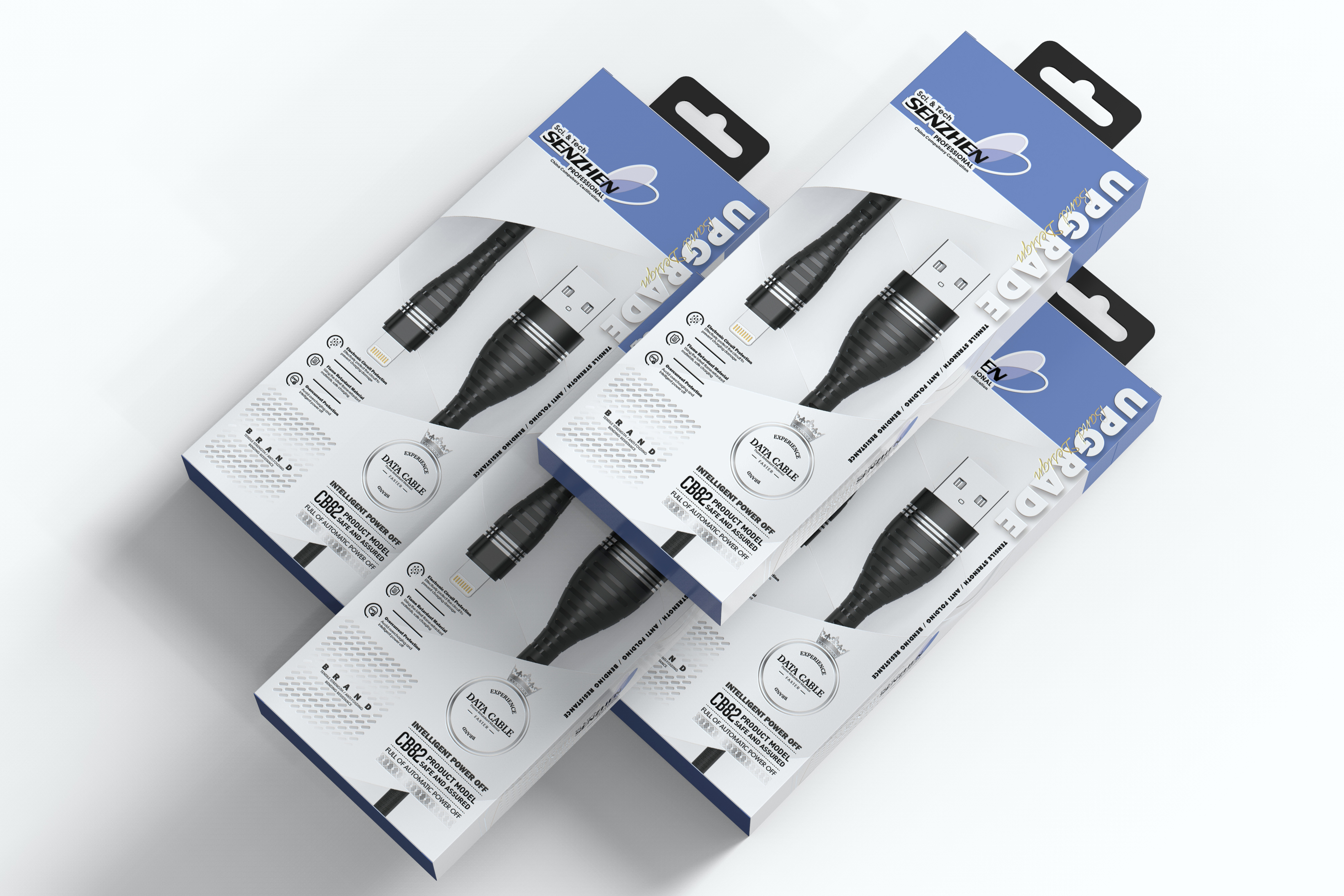 data line，3C digital，packing design，Digital electronics，Data line packaging，Mobile phone peripheral，online retailers，