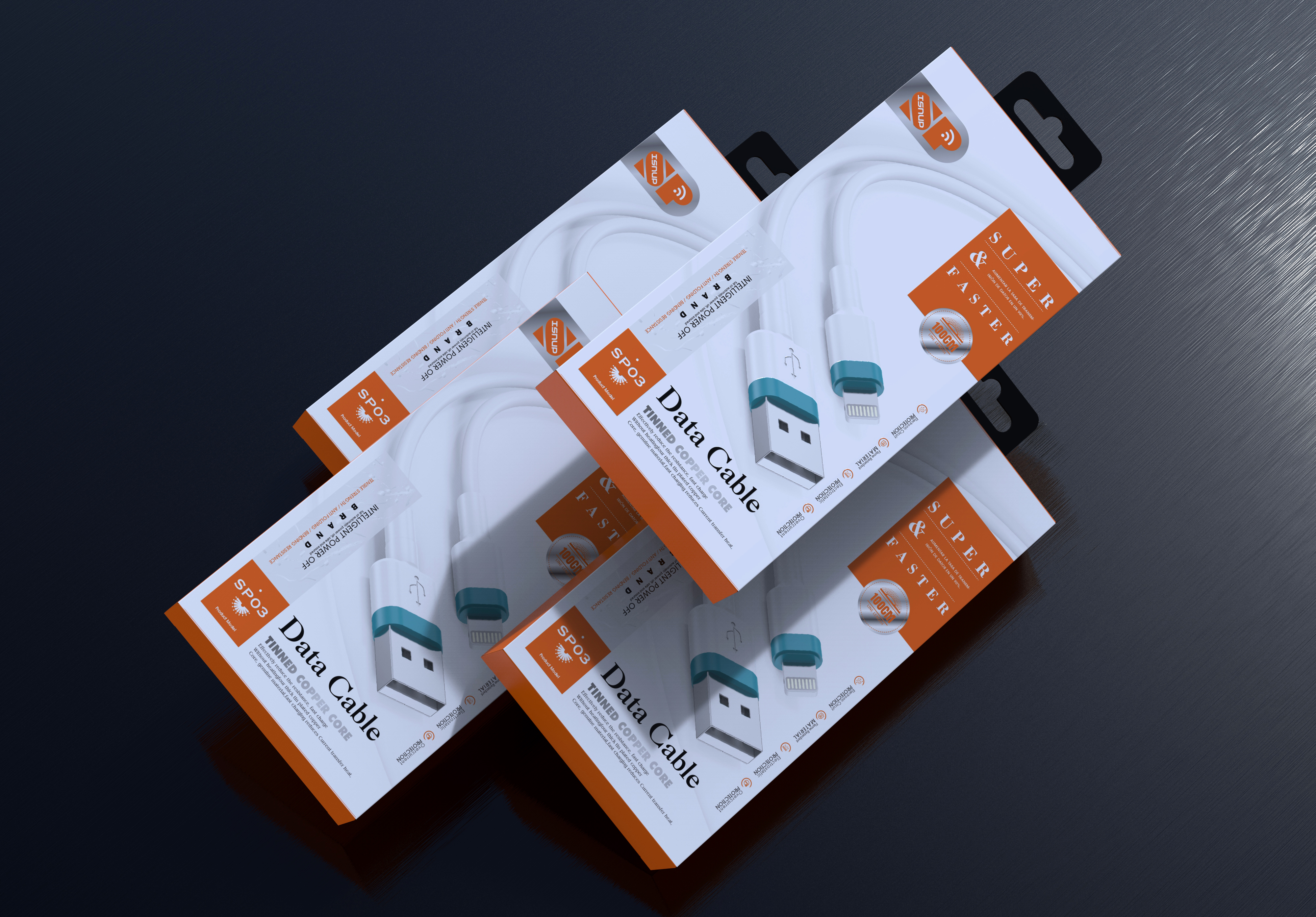 data line，3C digital，packing design，Digital electronics，Data line packaging，Mobile phone peripheral，online retailers，