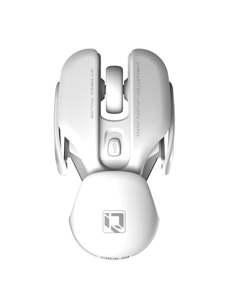 Wireless mouse, round temperature design，