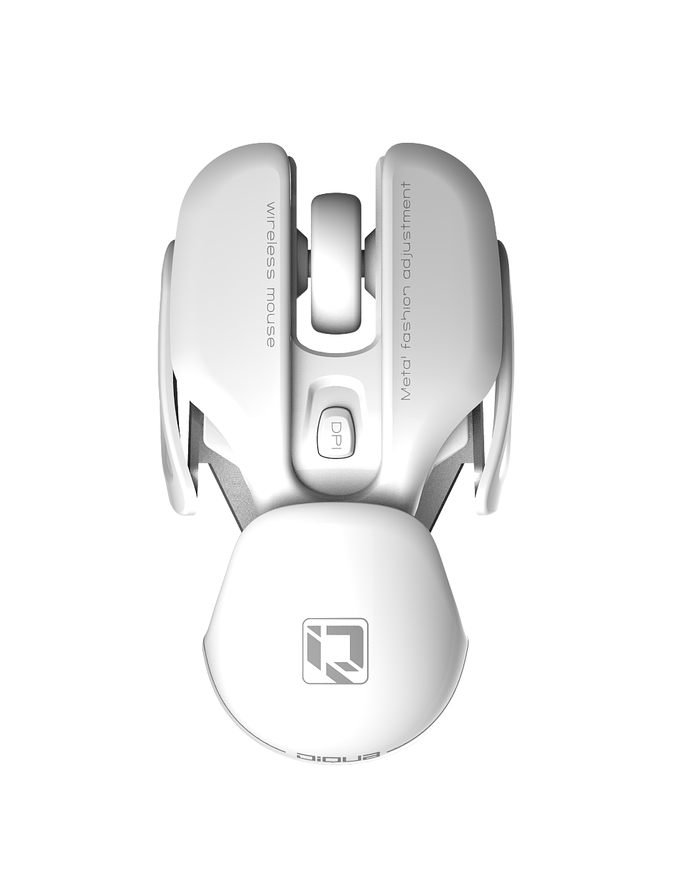 Wireless mouse, round temperature design，