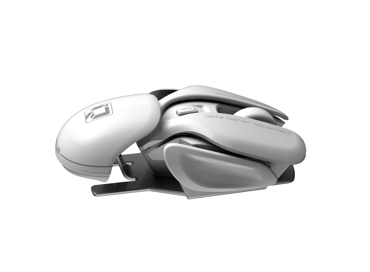 Wireless mouse, round temperature design，