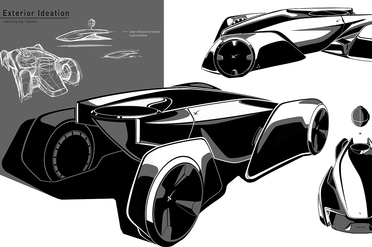 Concept car，SpaceX，
