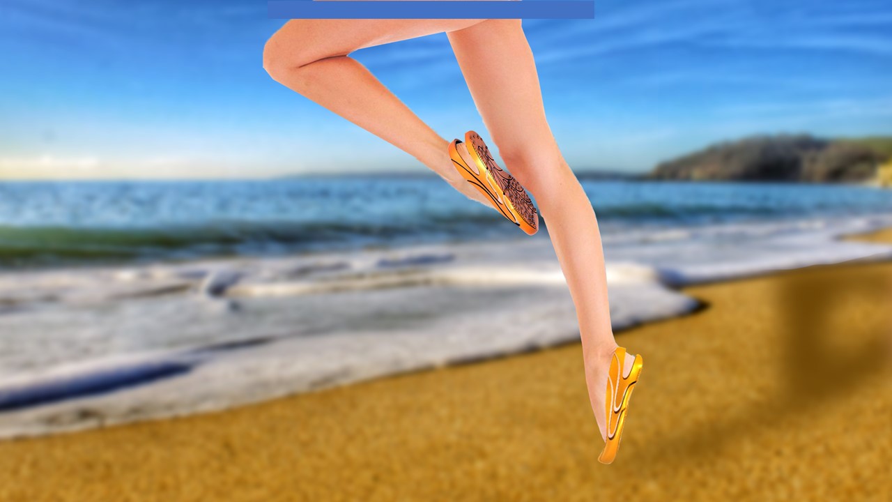 slipper，non-slip，bionics，aged，