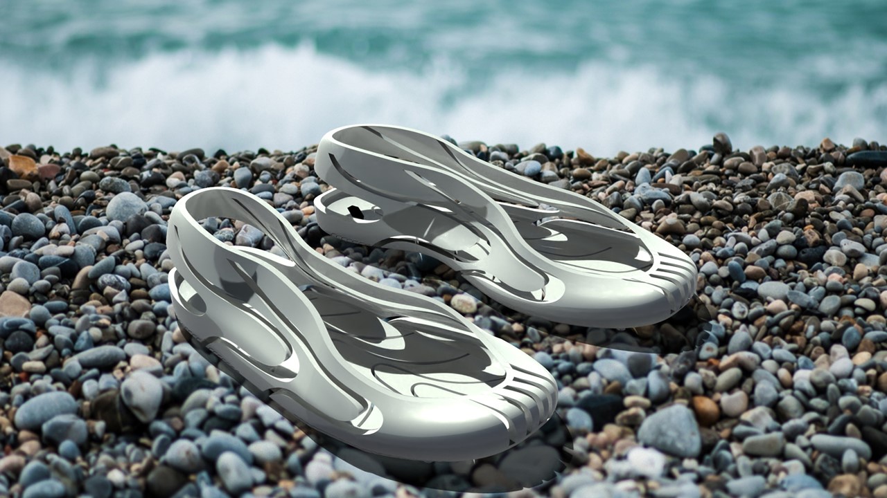 slipper，non-slip，bionics，aged，