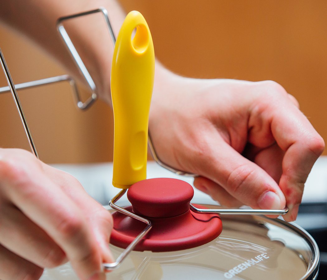 LidSitter，Pot cover frame，Kitchenware，product design，