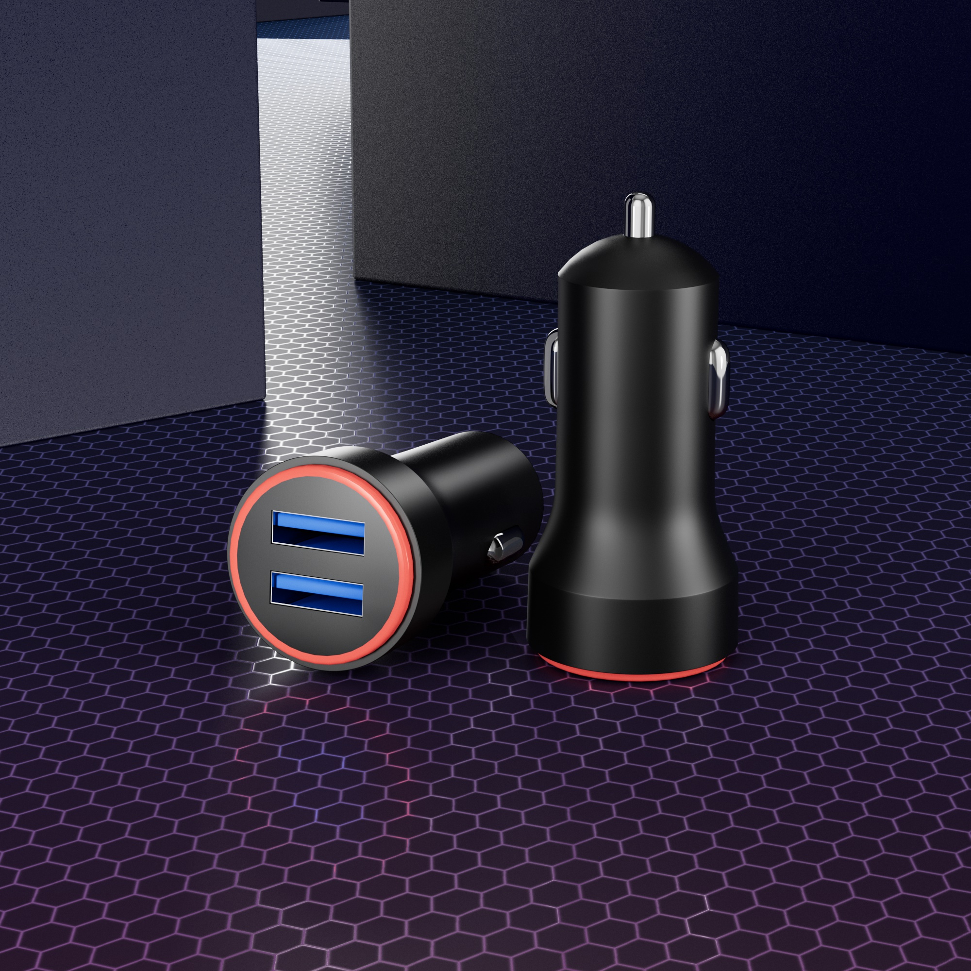 Car charging，RS rendering，Car rendering，