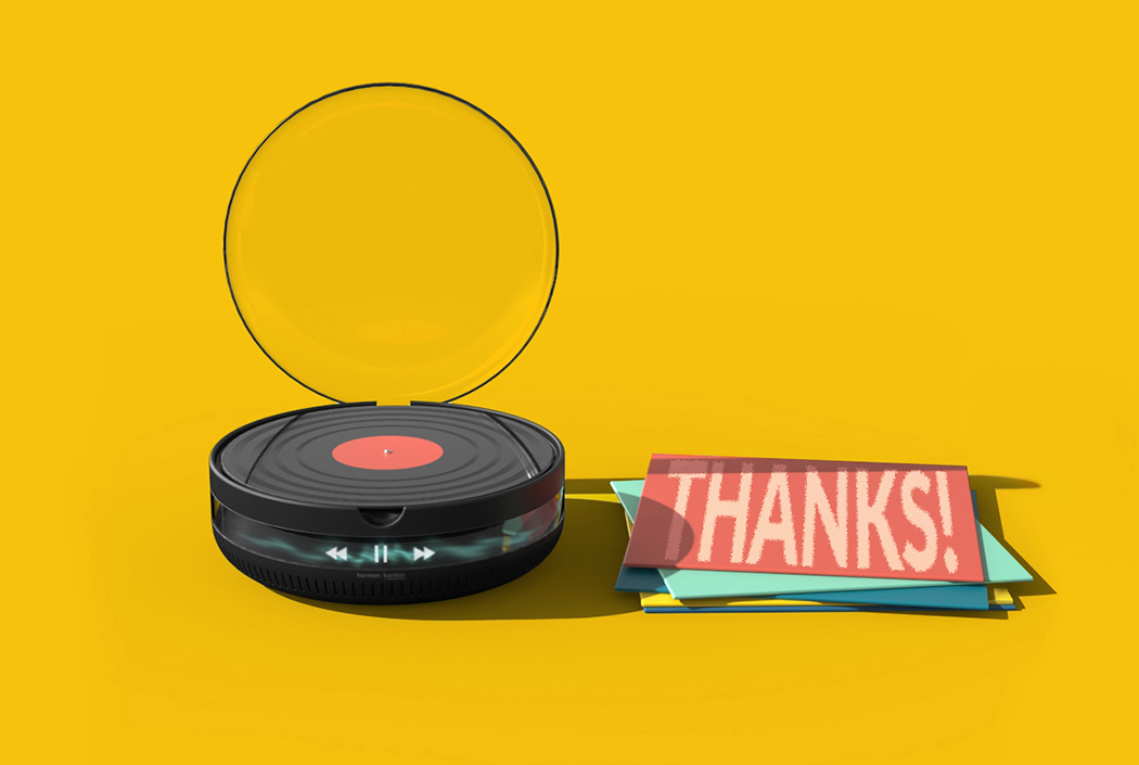 industrial design，product design，phonograph，Harman Kardon，