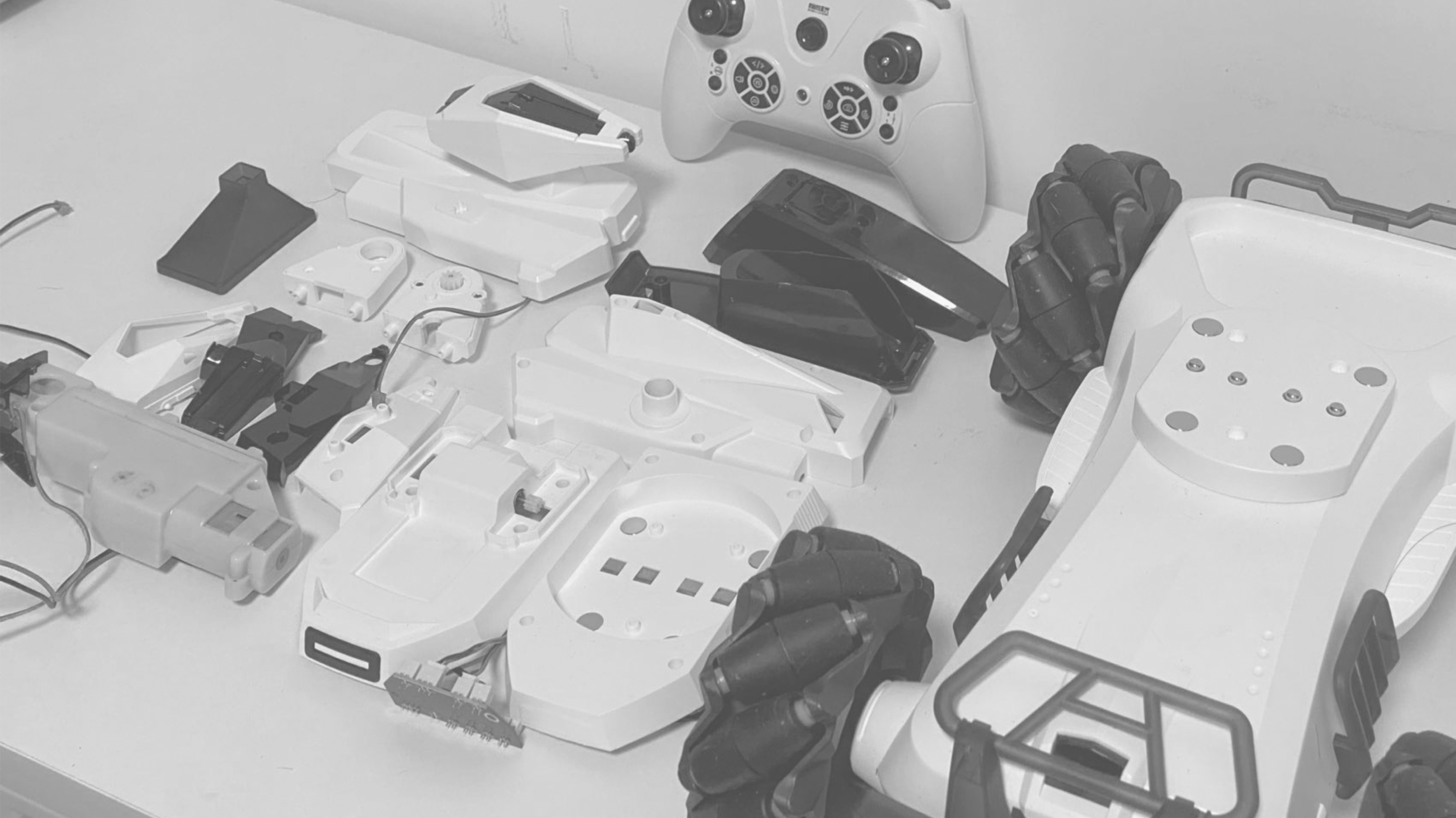 Mecha，Toy car，Mecanum wheel ，vehicle，science fiction，