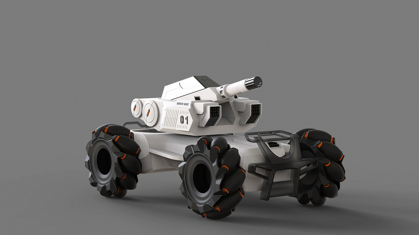 Mecha，Toy car，Mecanum wheel ，vehicle，science fiction，