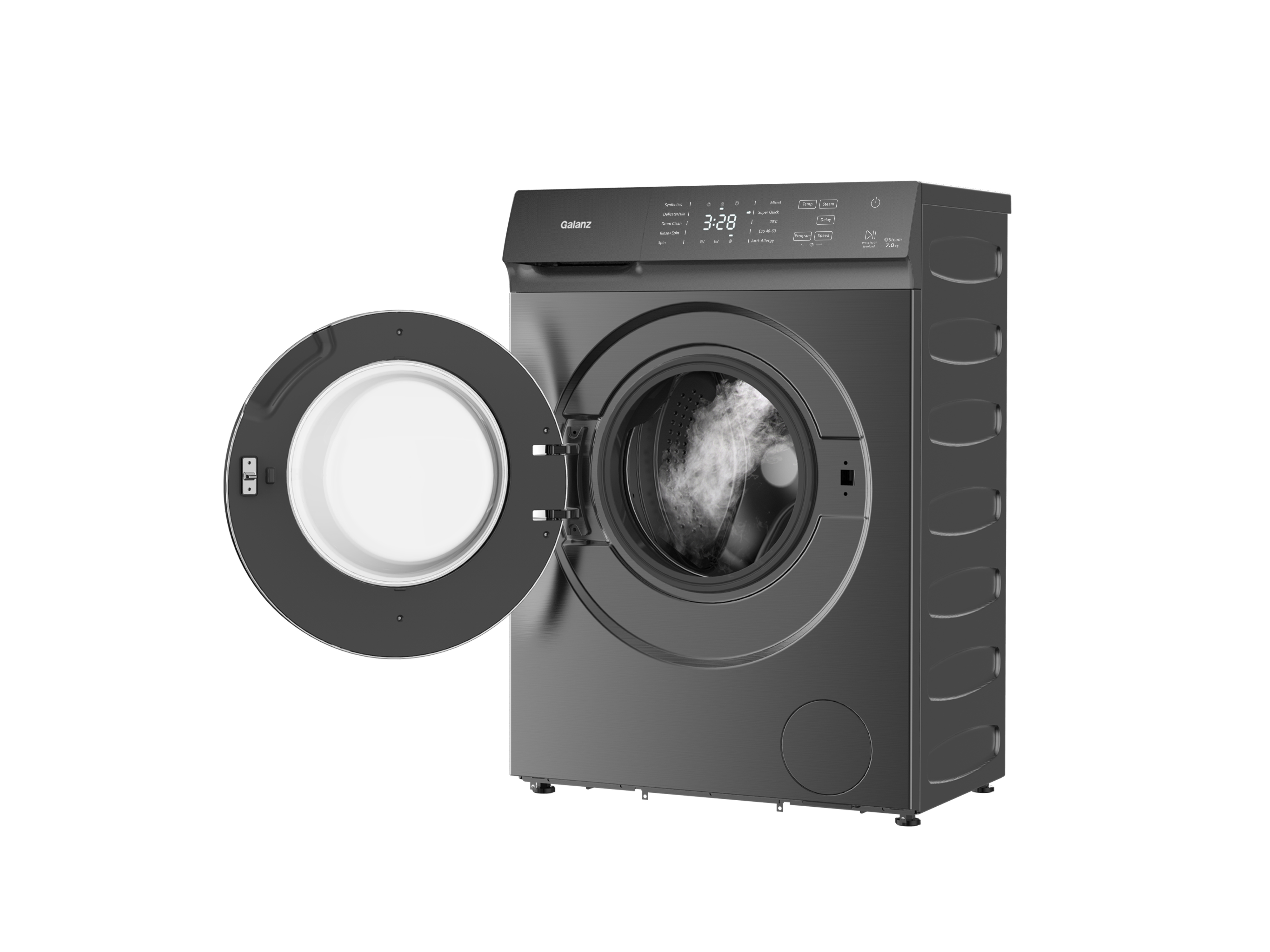 Home appliance design，Steam sterilization and mite removal，Washing machine，