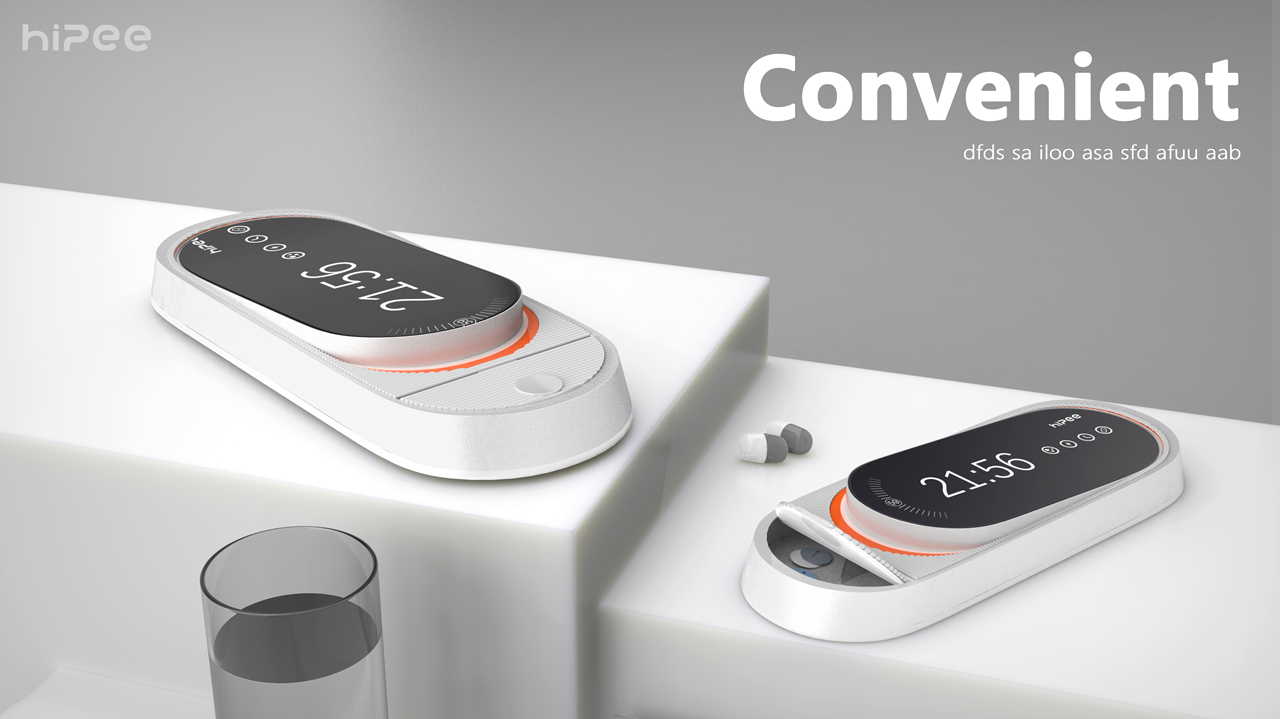 industrial design，product design，Intelligent medicine box，