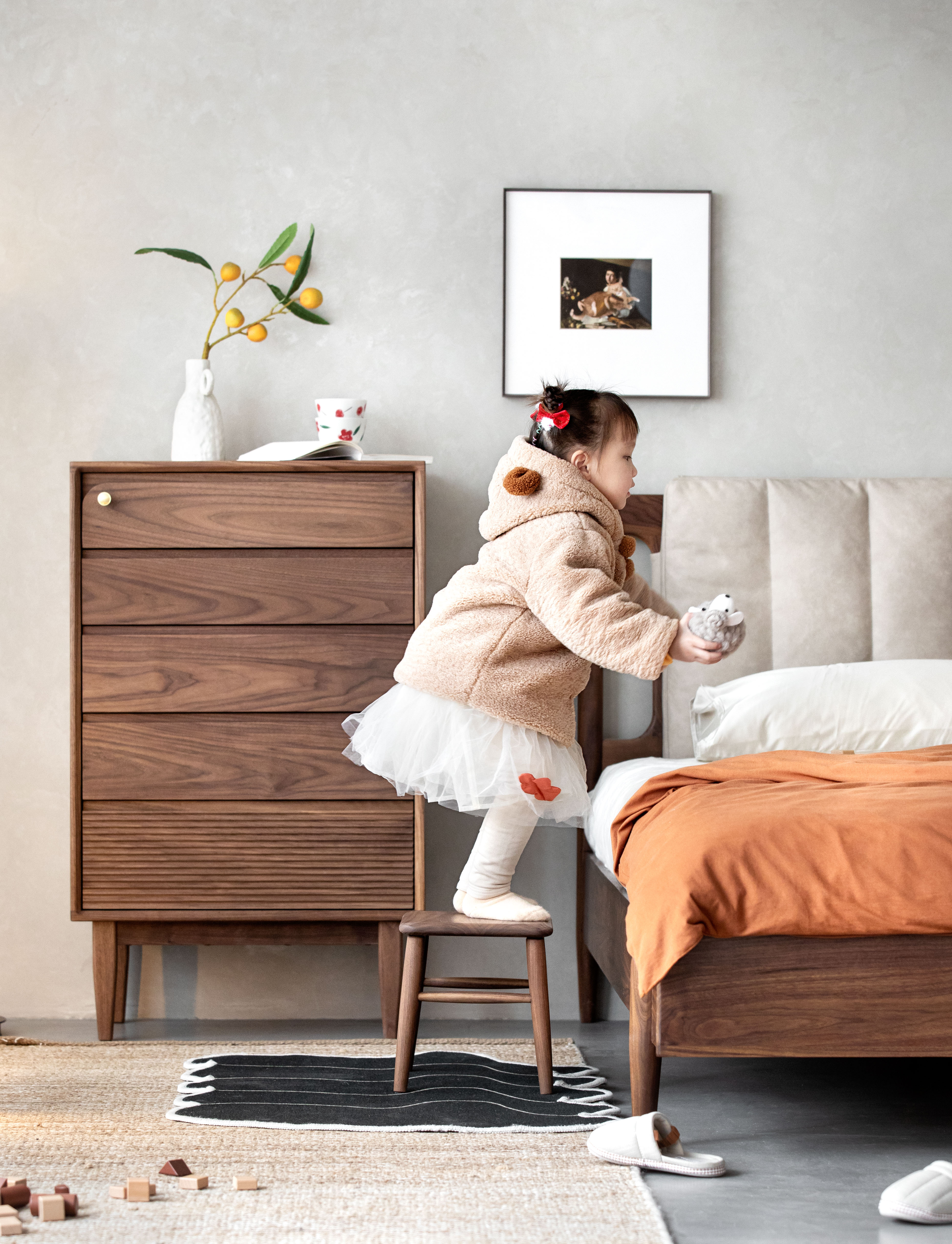 Solid wood furniture，furniture design ，product design，Peripheral design，