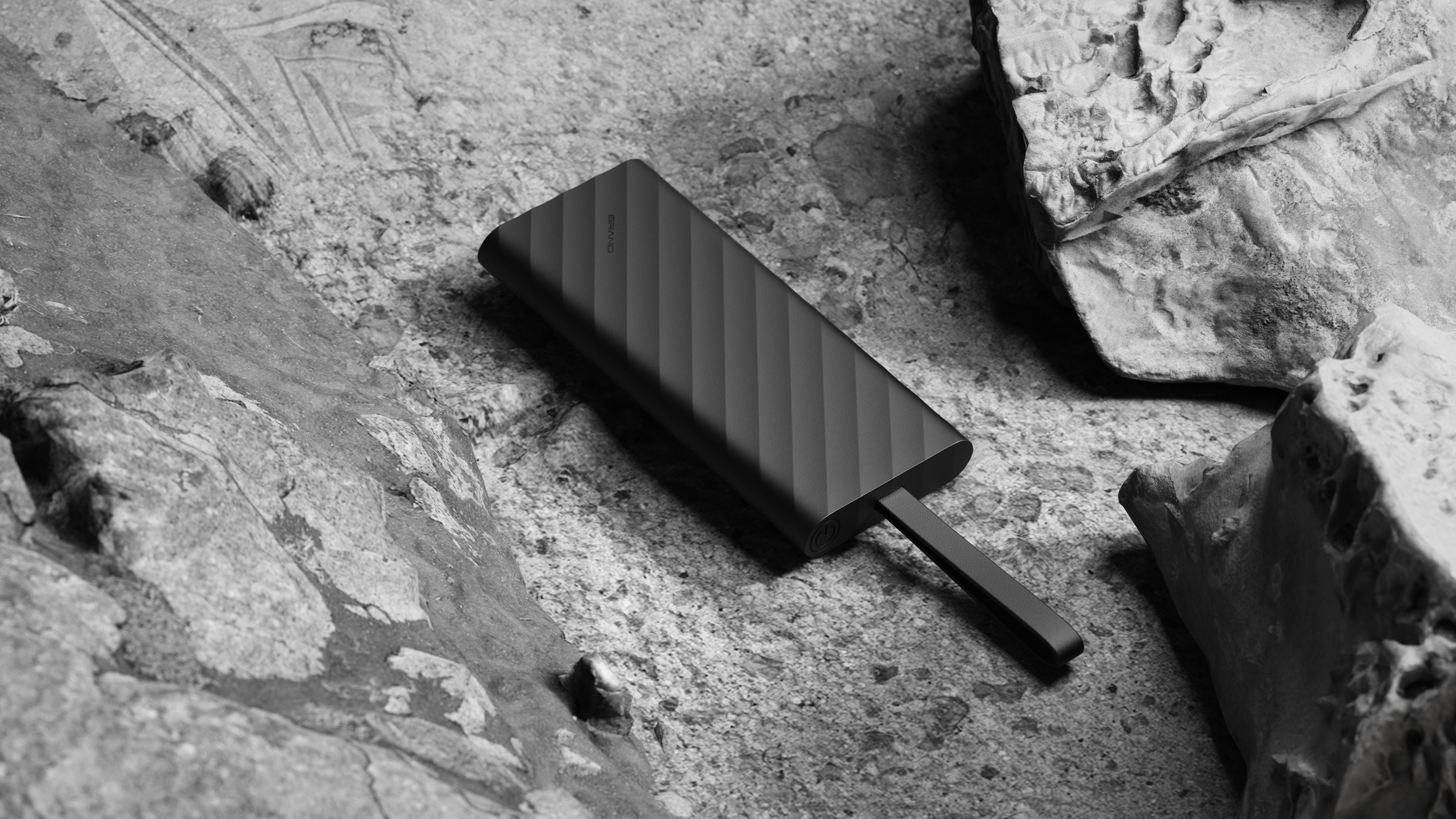 industrial design，product design，Appearance design，Mobile power bank，Wireless charging treasure，Scene rendering，