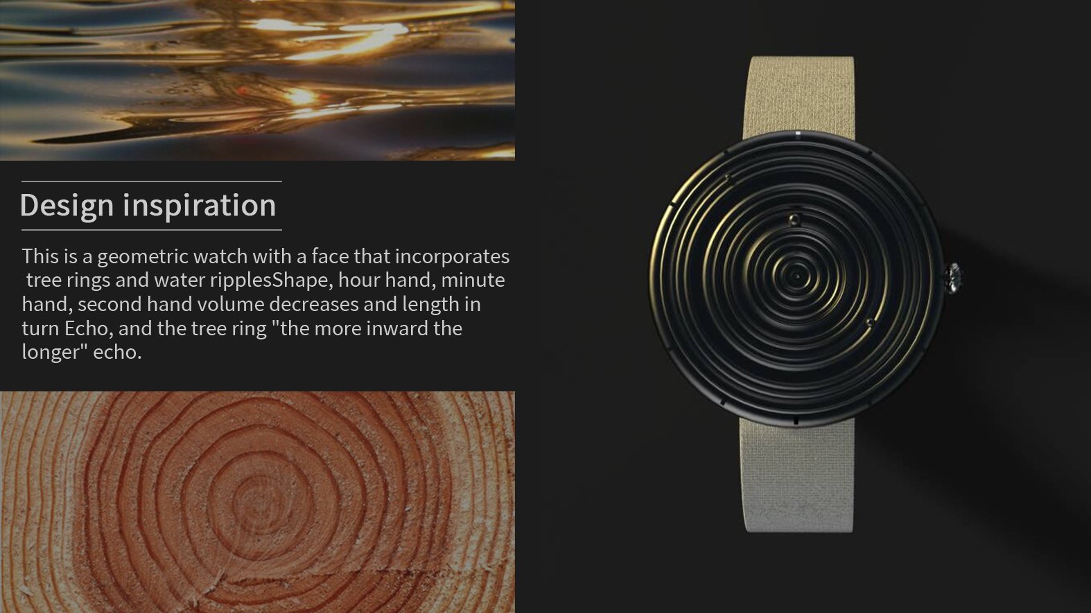 Concept Watch，annual ring，Watermarks，Wrist watch，concept，