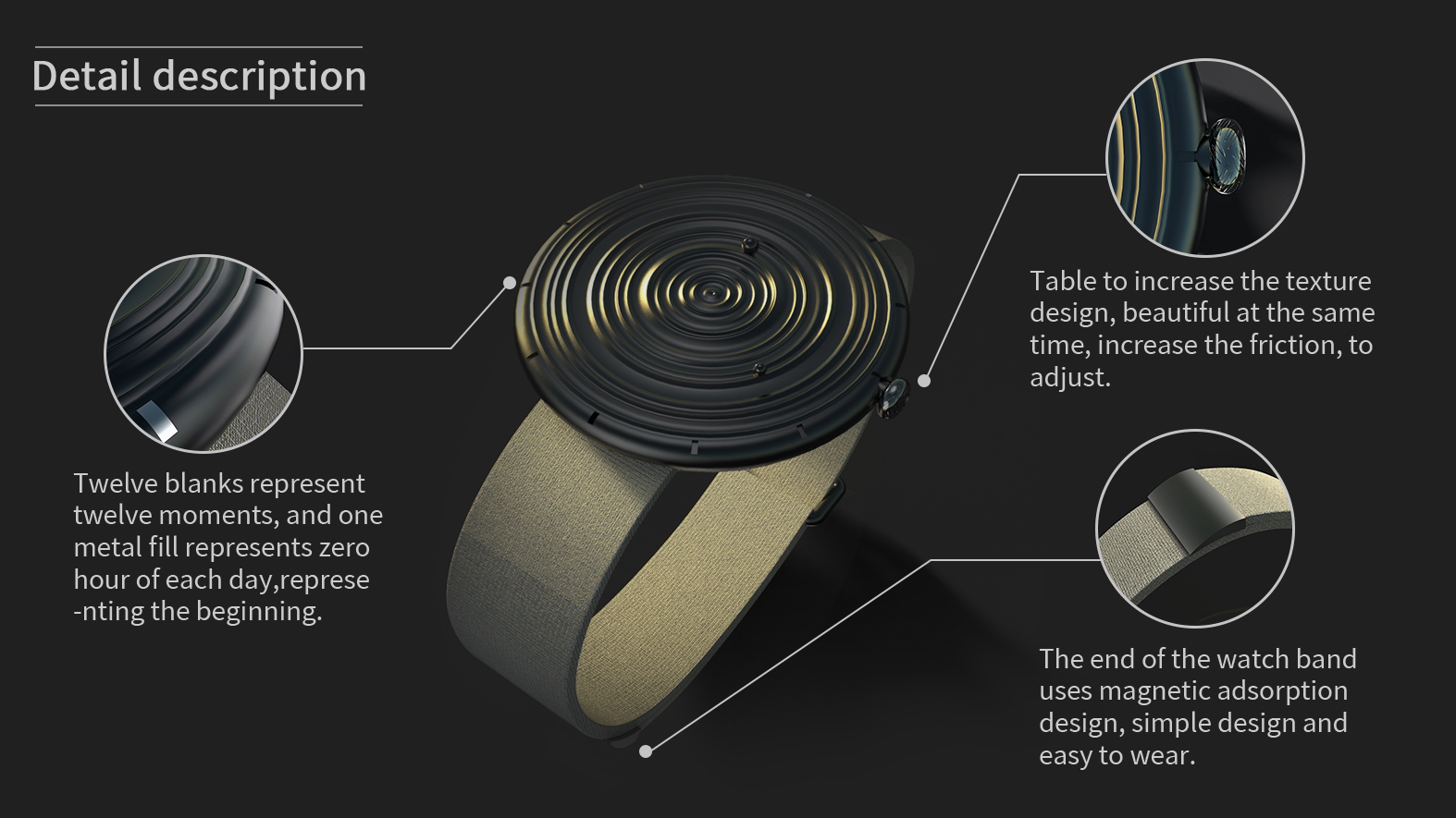 Concept Watch，annual ring，Watermarks，Wrist watch，concept，