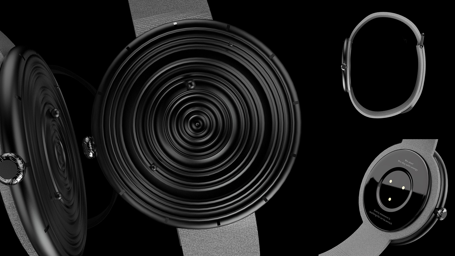 Concept Watch，annual ring，Watermarks，Wrist watch，concept，