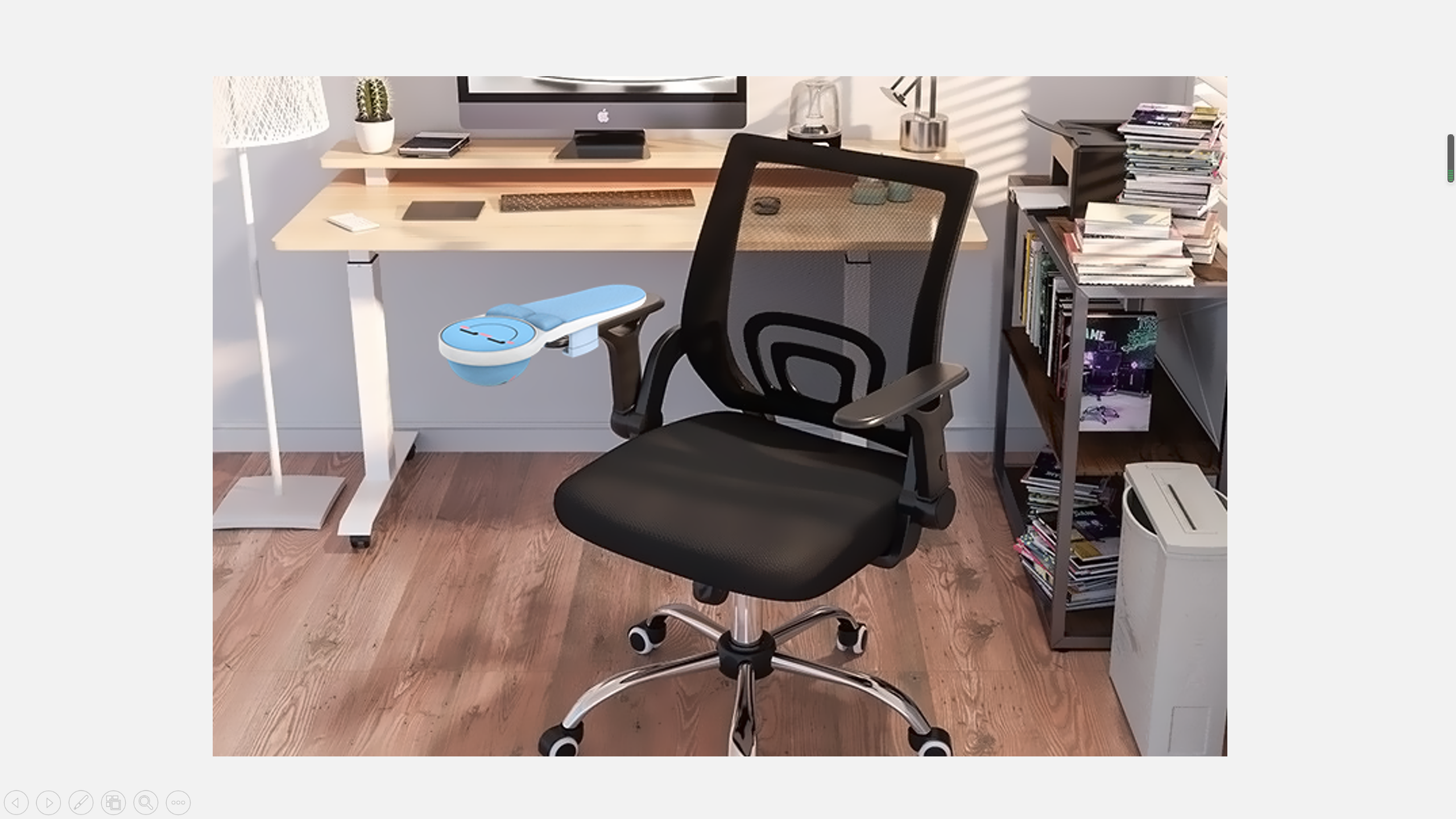 to work in an office，decompression，product design，industrial design，lovely，Mouse pad，Handrail，Arm pad，