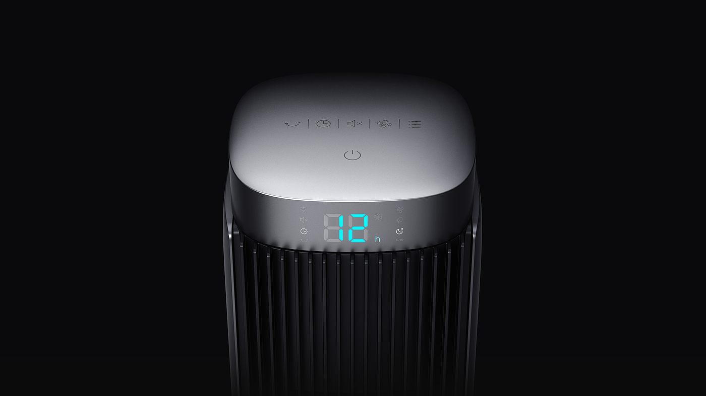Product appearance design，Tower fan design，