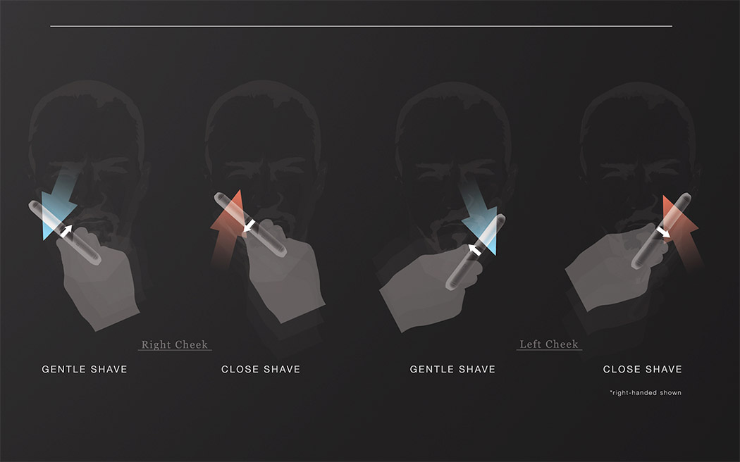 cylndr，conceptual design，razor，product design，