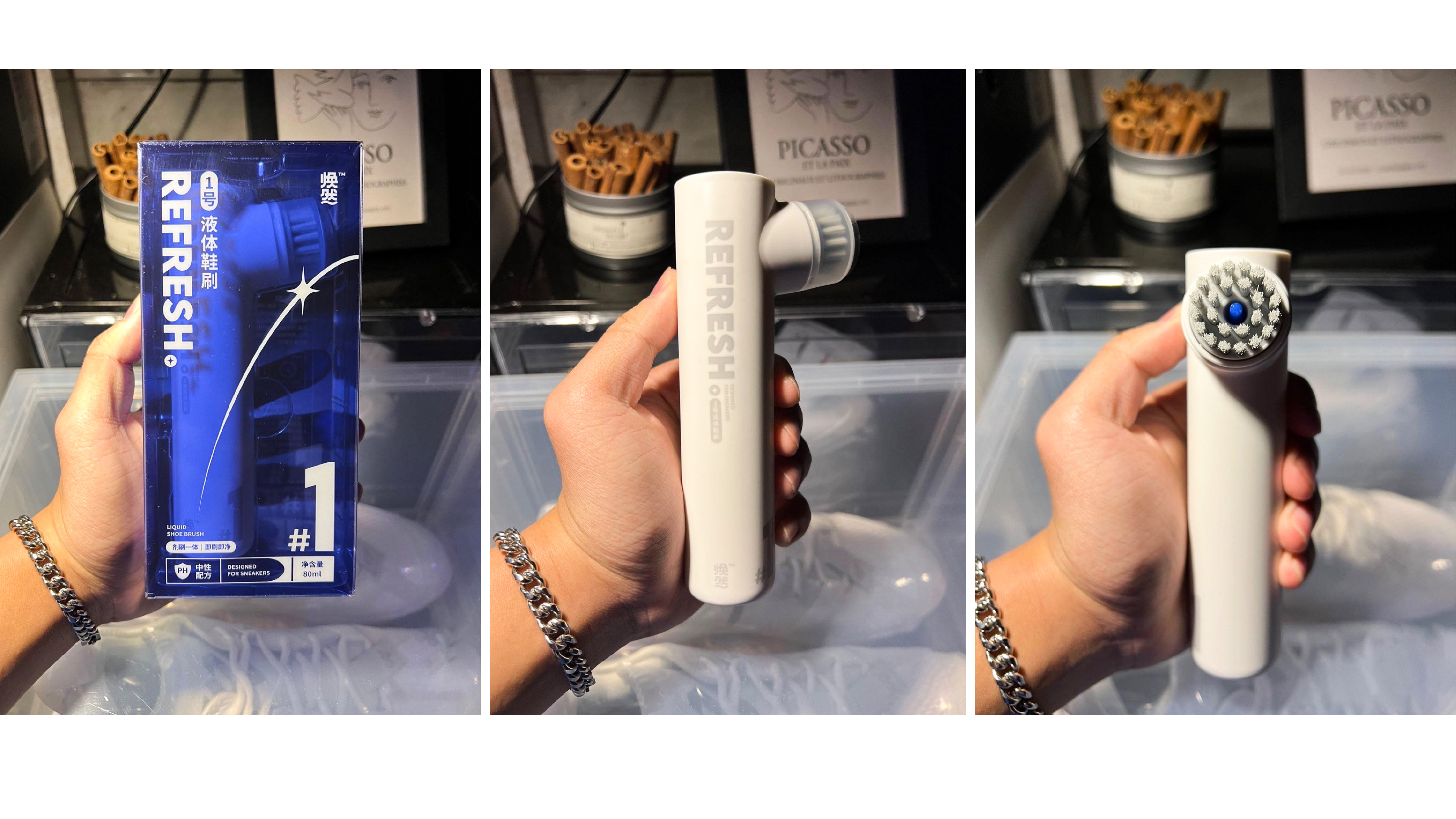 Shoe brush，Damp shoes，packing design，clean，brush shoes，Agent brush，trend，of，