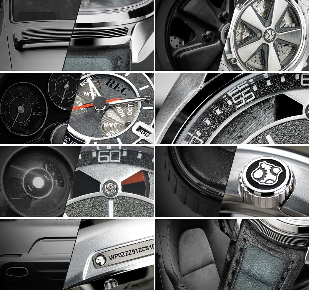 Porsche 911，Wrist watch，product design，industrial design，