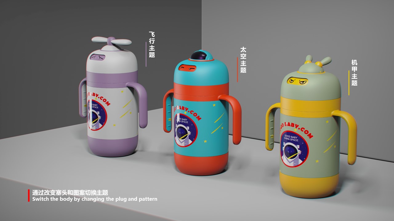 Children's water cup，