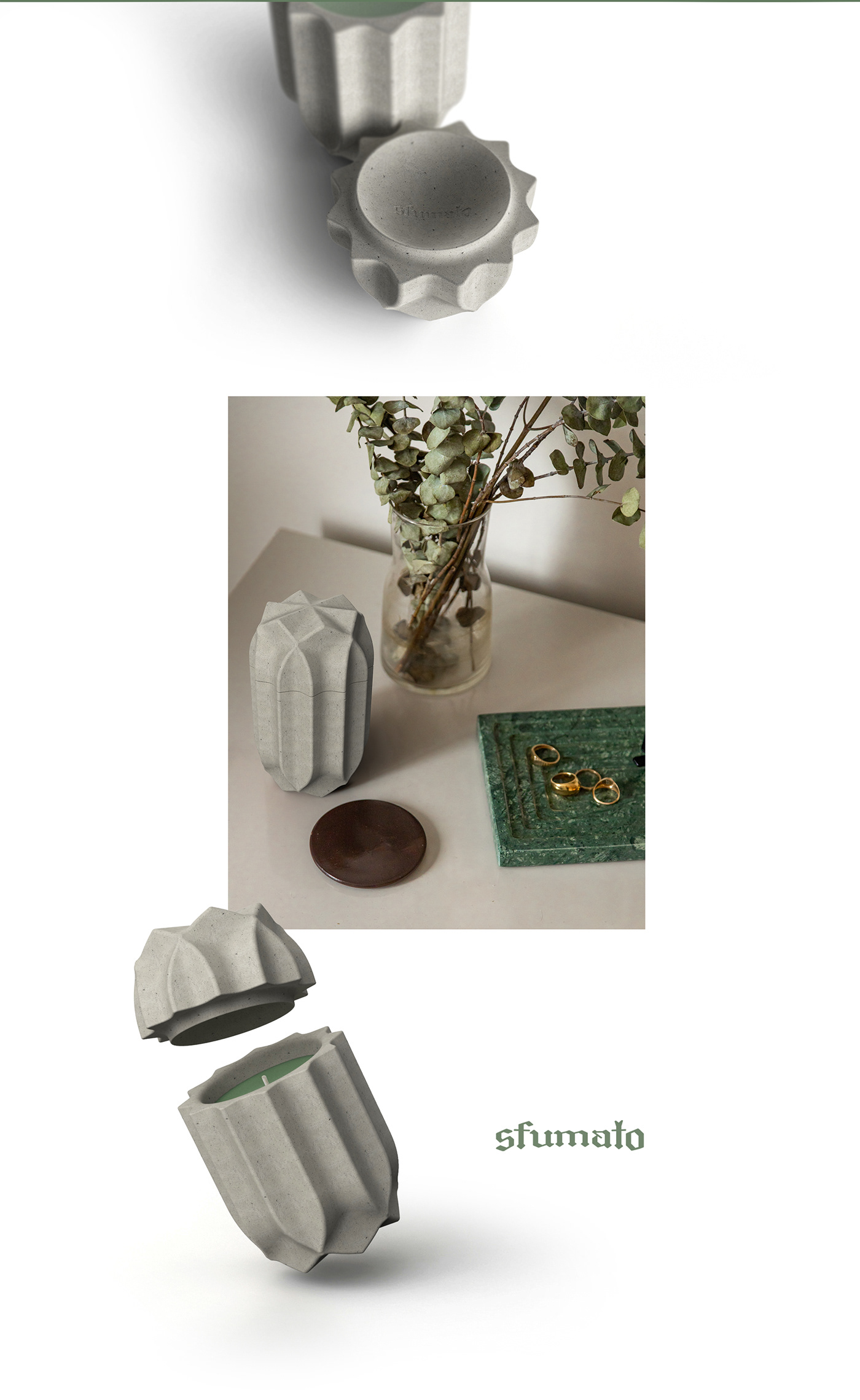 Sfumato，Housewear & Furnishings，Home furnishings，Candlestick，