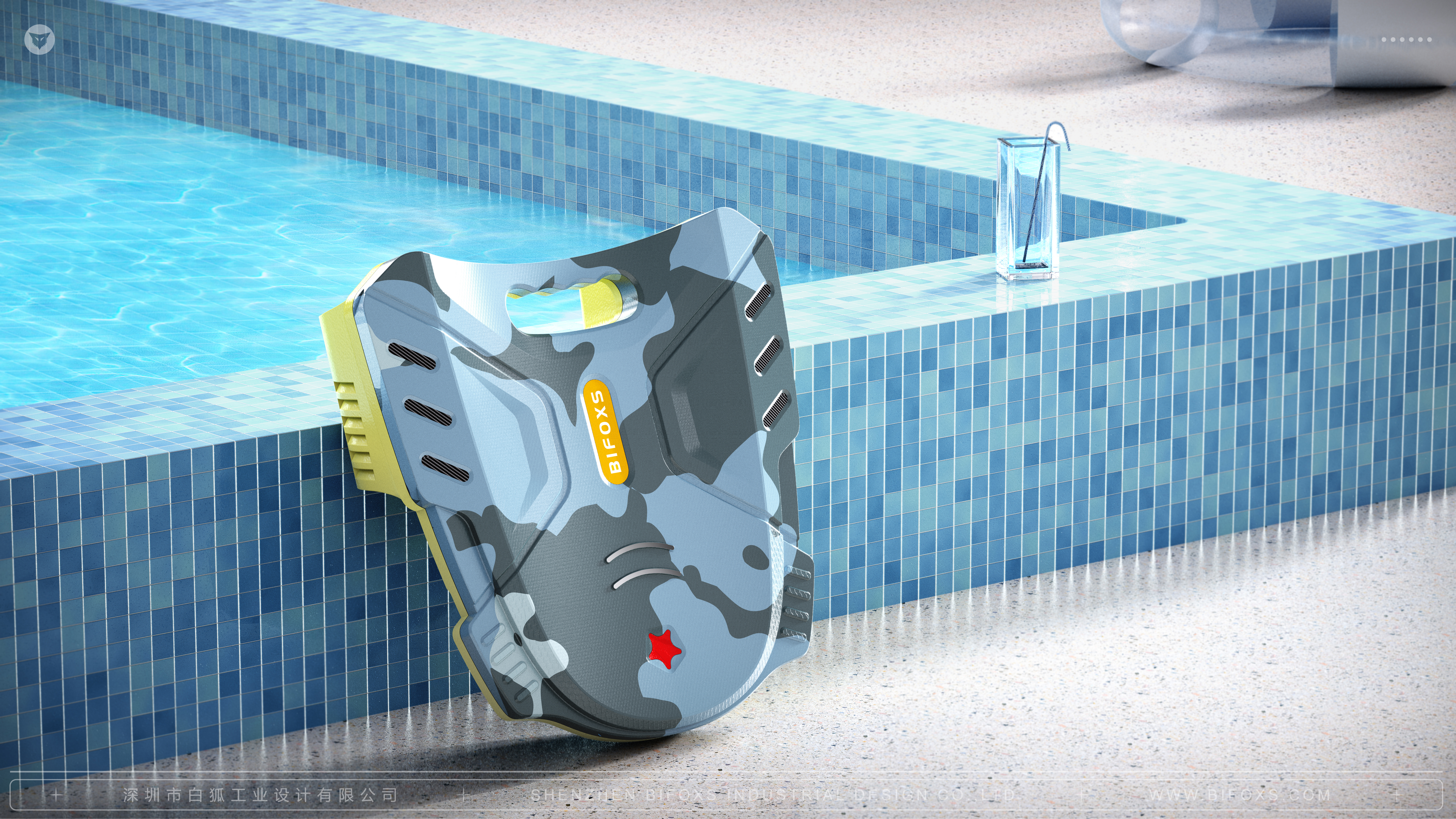 White fox design，Electric，Swimming，Surf board，Floating plate，Underwater assistance，