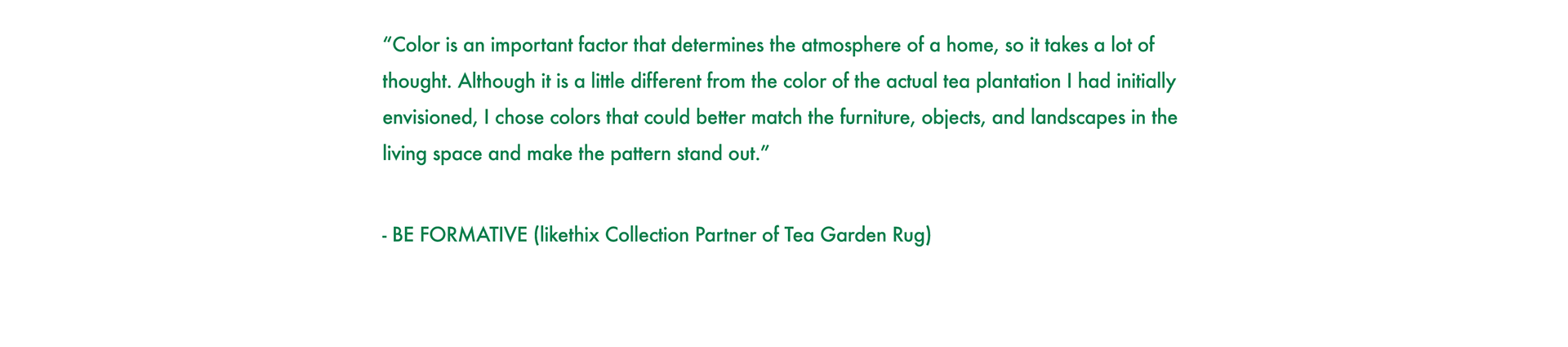 Carpet fabric，green，Green Tea，product design，Carpet，textile，tea garden，