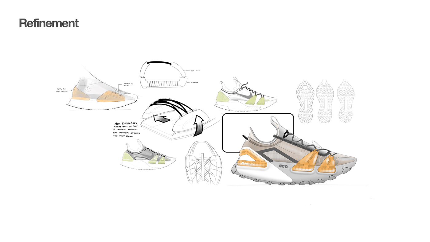 industrial design，product design，acg design，No shoelaces，Cross country running，