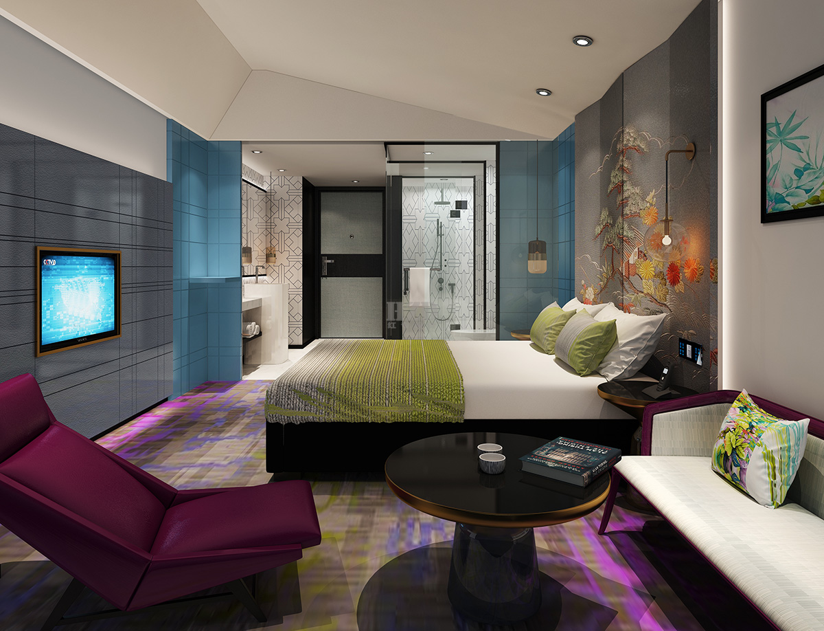 Kunming Hotel Design，Hotel Design，Redtory design，