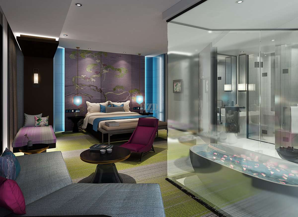 Kunming Hotel Design，Hotel Design，Redtory design，