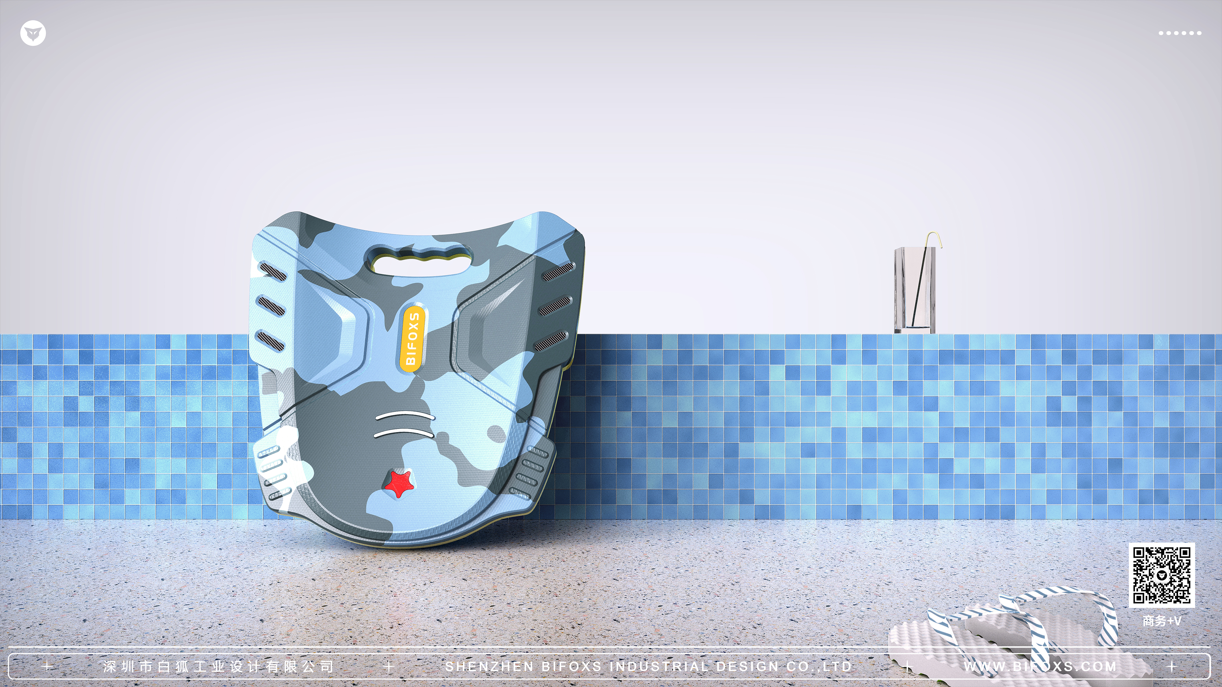 White fox design，Electric，Swimming，Surf board，Floating plate，Underwater assistance，