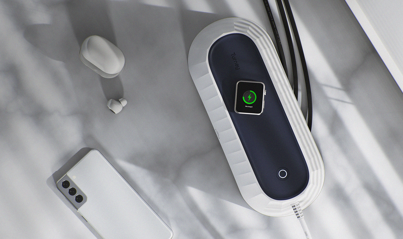 Power supply board，industrial design，product design，wireless charger ，